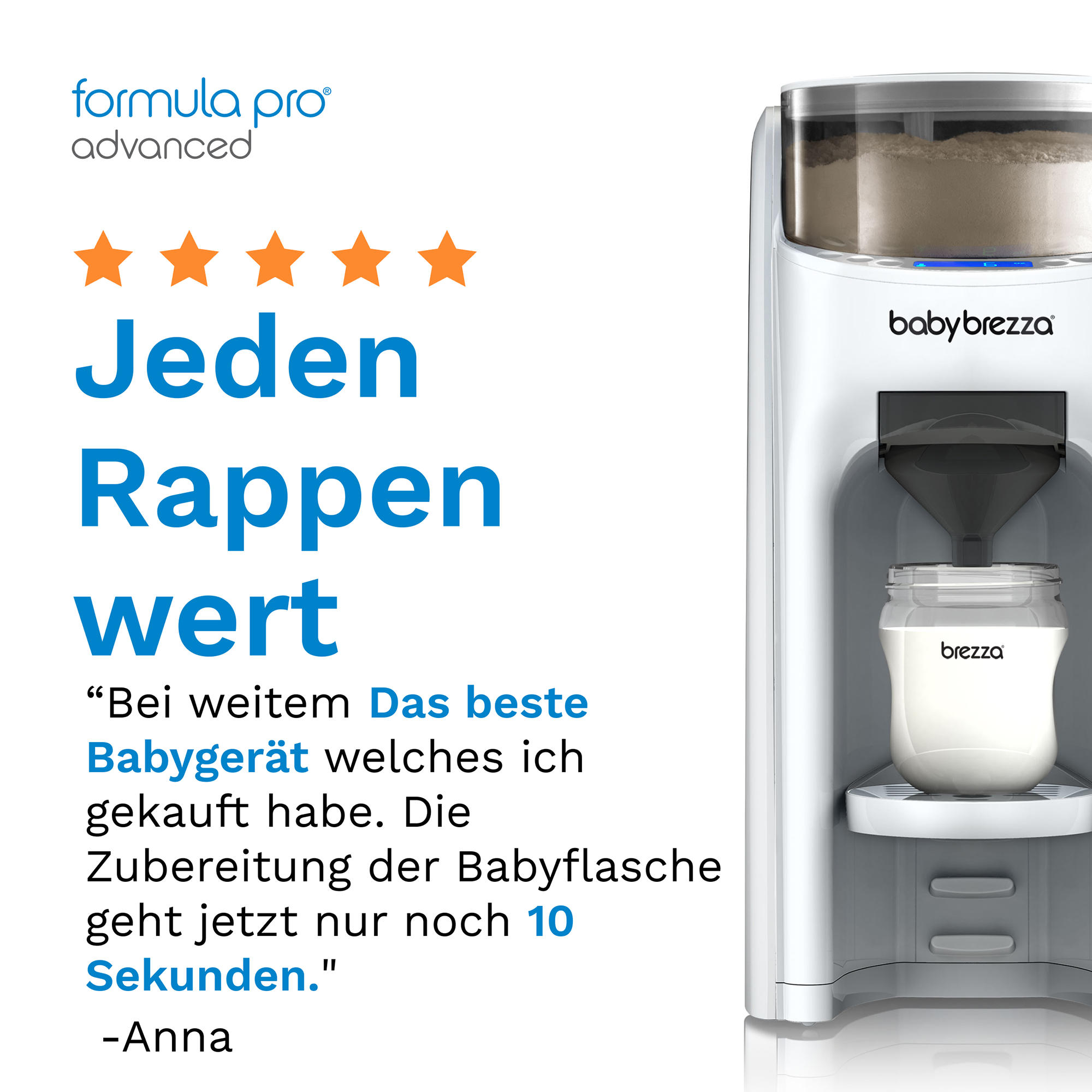 Produkte, babybrezza, Weiß – Produktansicht