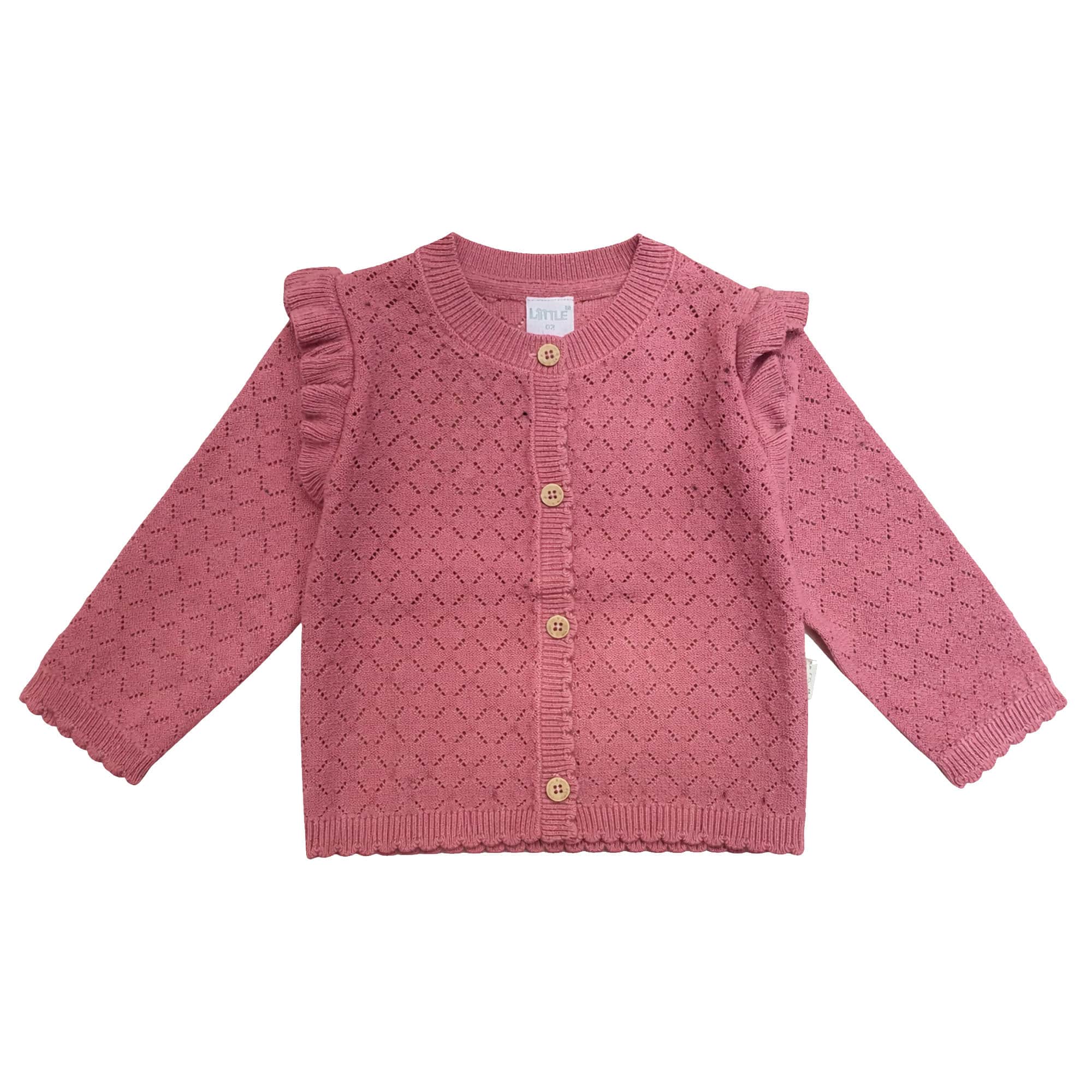 Sweat-, Fleece- & Strickjacken, LITTLE, Rot – Besonderheit: aus Baumwolle