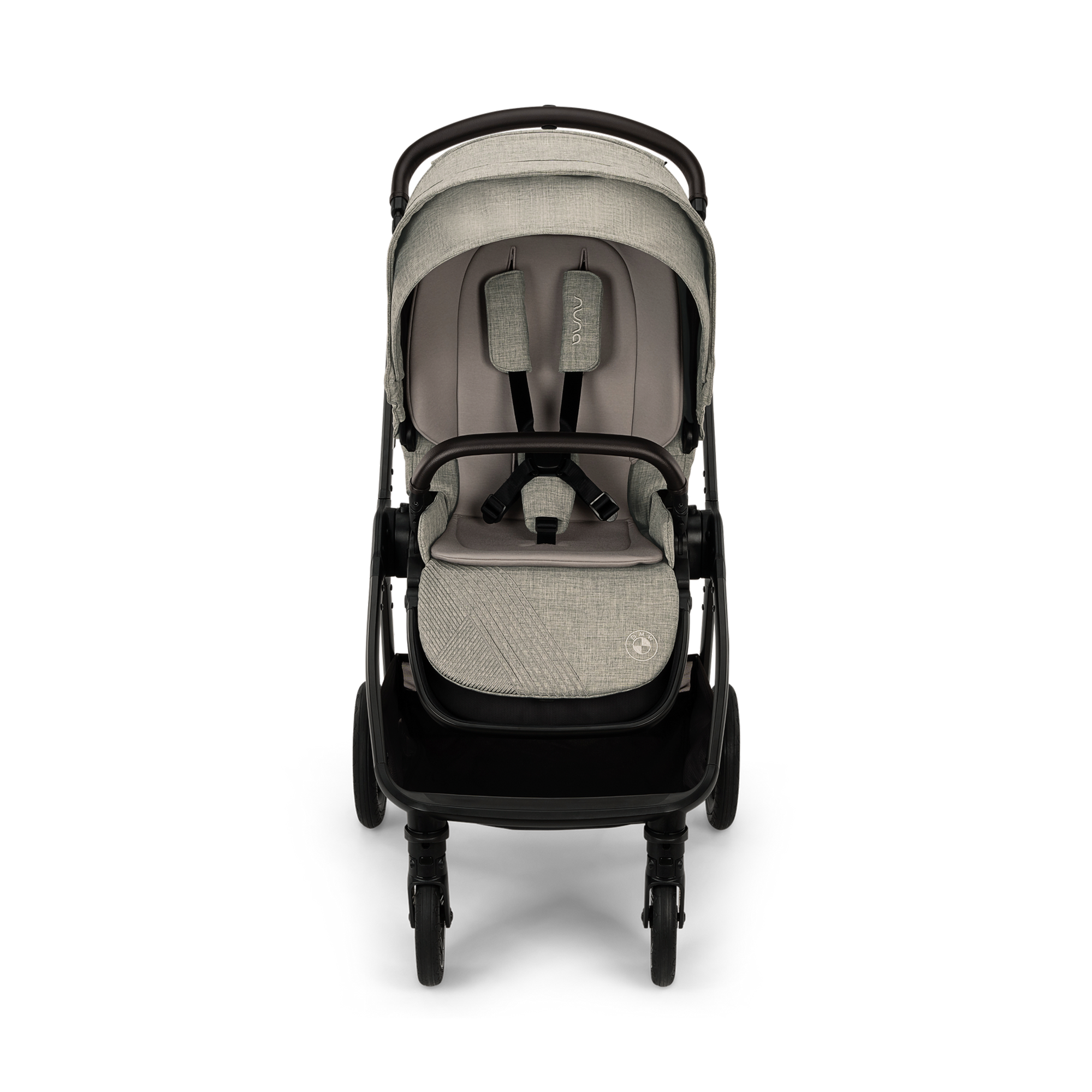 Kombi-Kinderwagen, nuna, Grau – Produktansicht