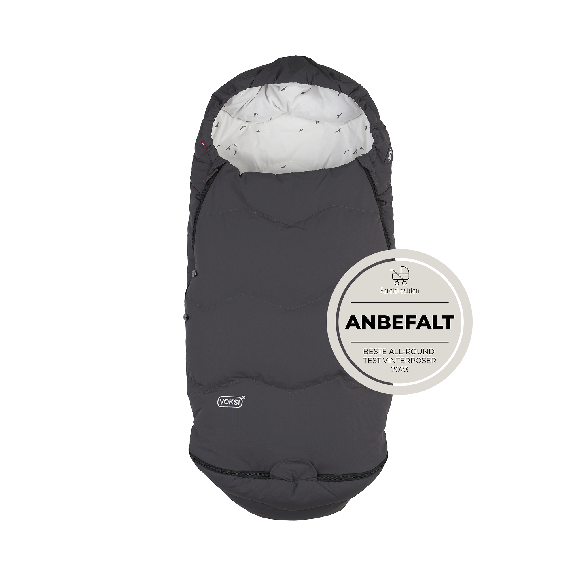 Fußsäcke & Decken, VOKSI, Grau – Produktansicht