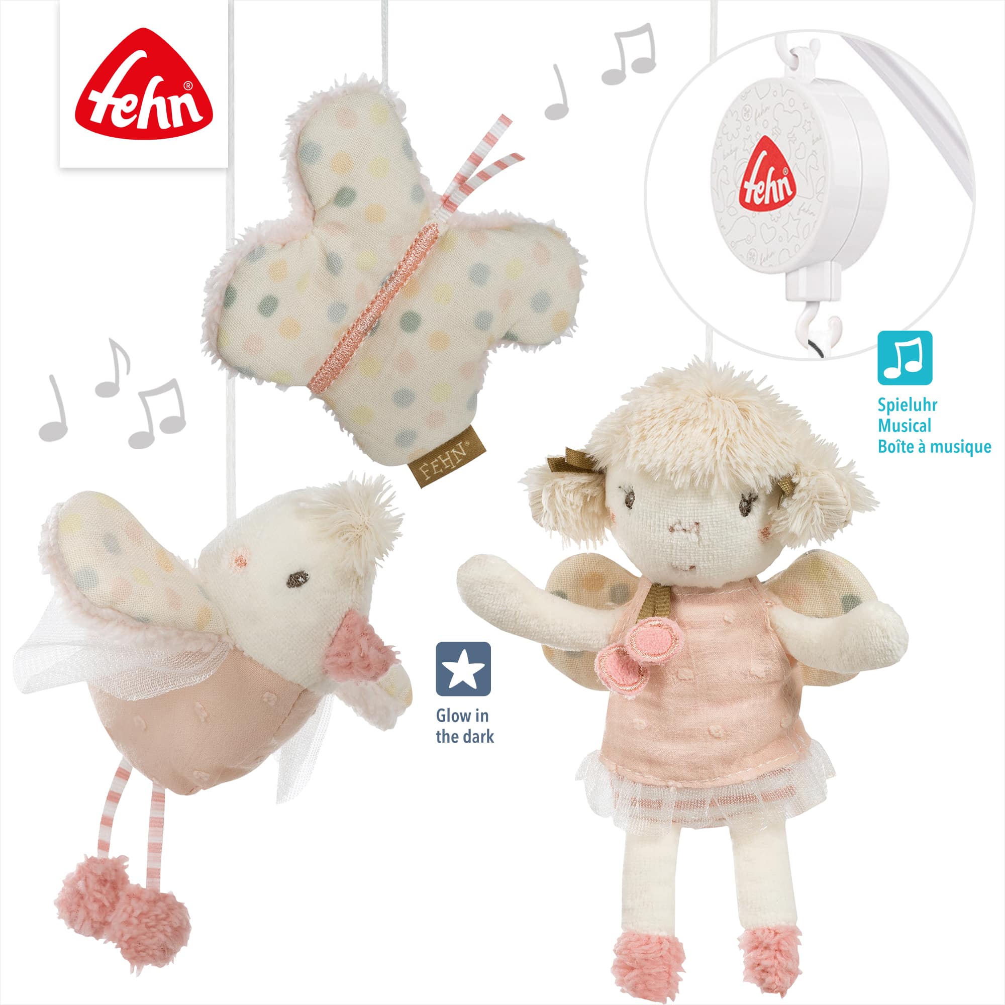 Mobilés, fehn, Mehrfarbig – Produktansicht