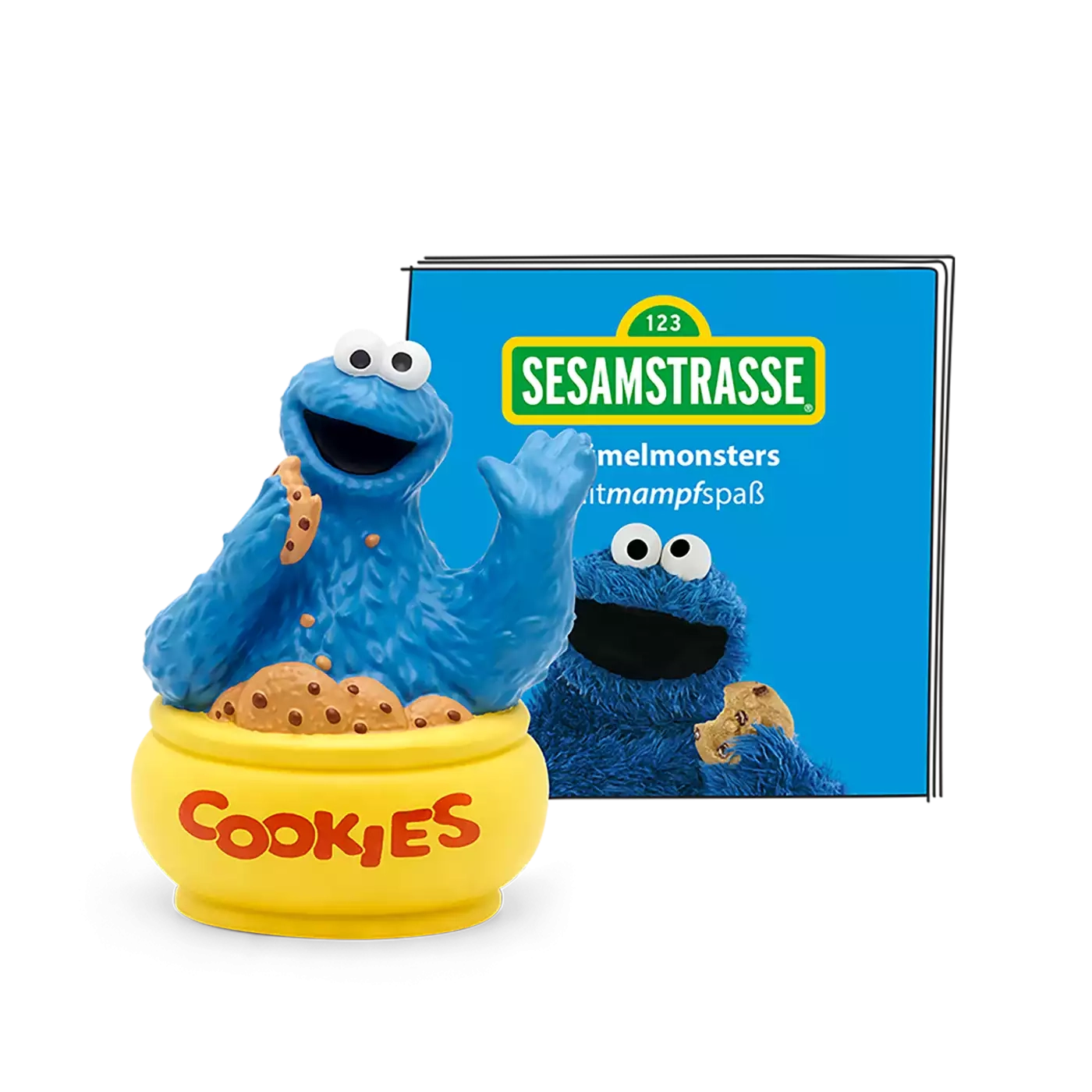 Sesamstraße - Krümelmonsters Mitmampfspaß tonies Blau 2000582557709 1