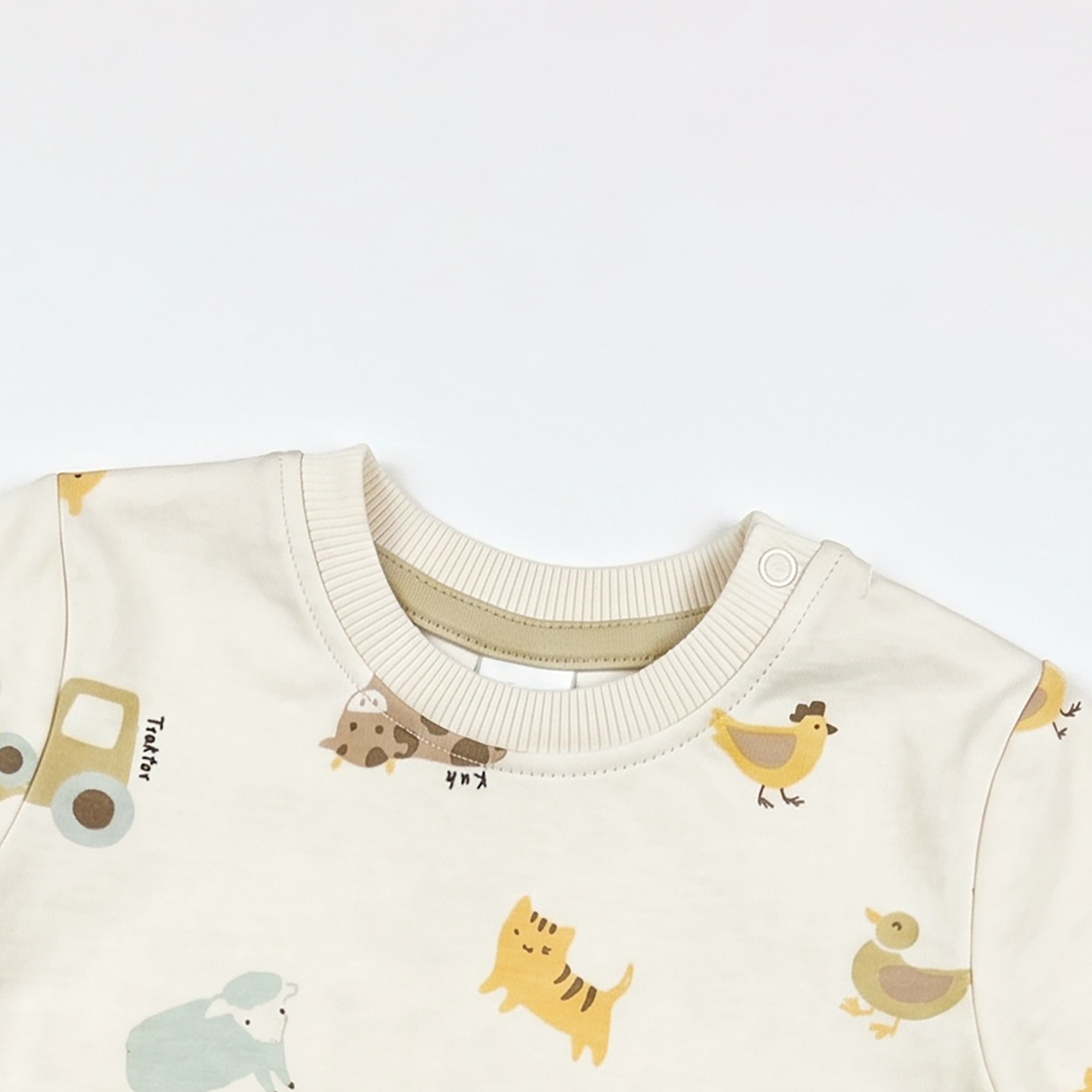 Langarmshirts, LITTLE ONE, Weiß – Produktansicht