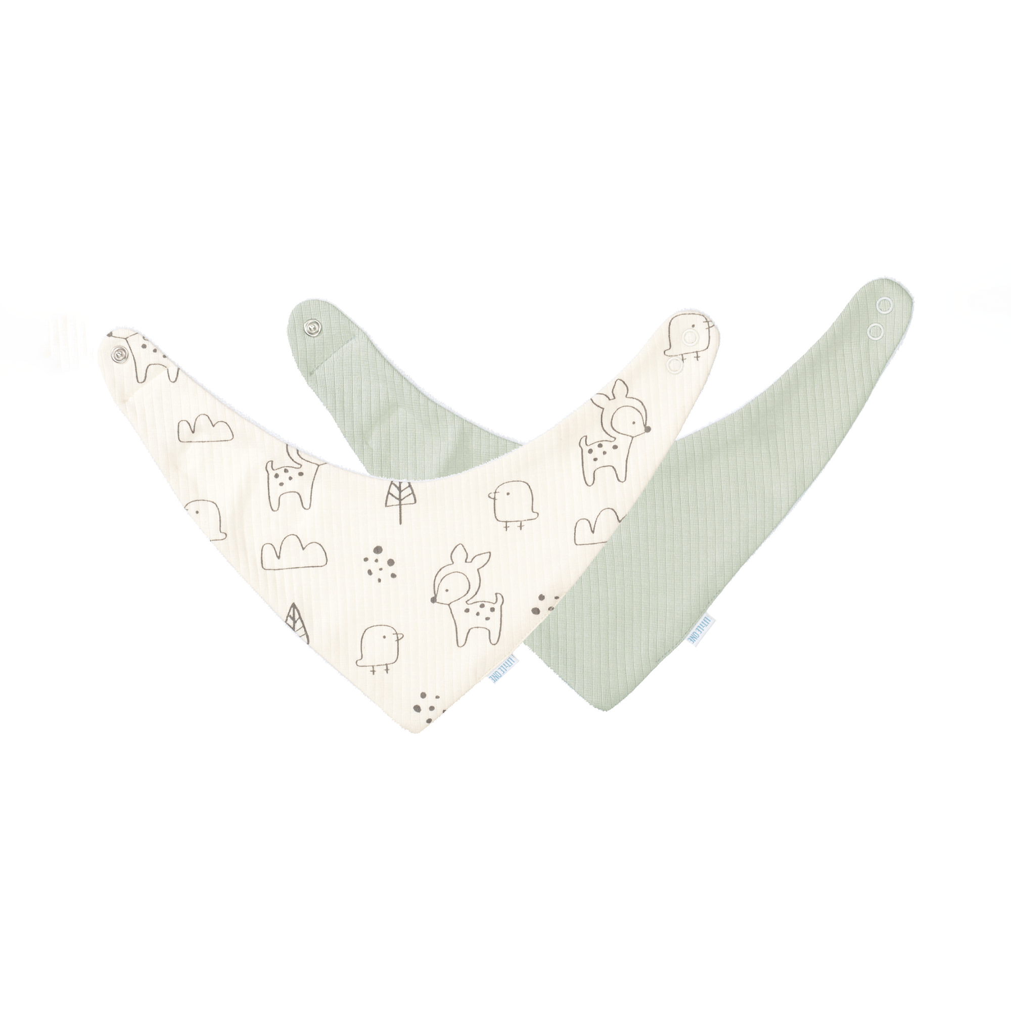 2er-Pack Tücher LITTLE ONE Beige 2019587368104 1