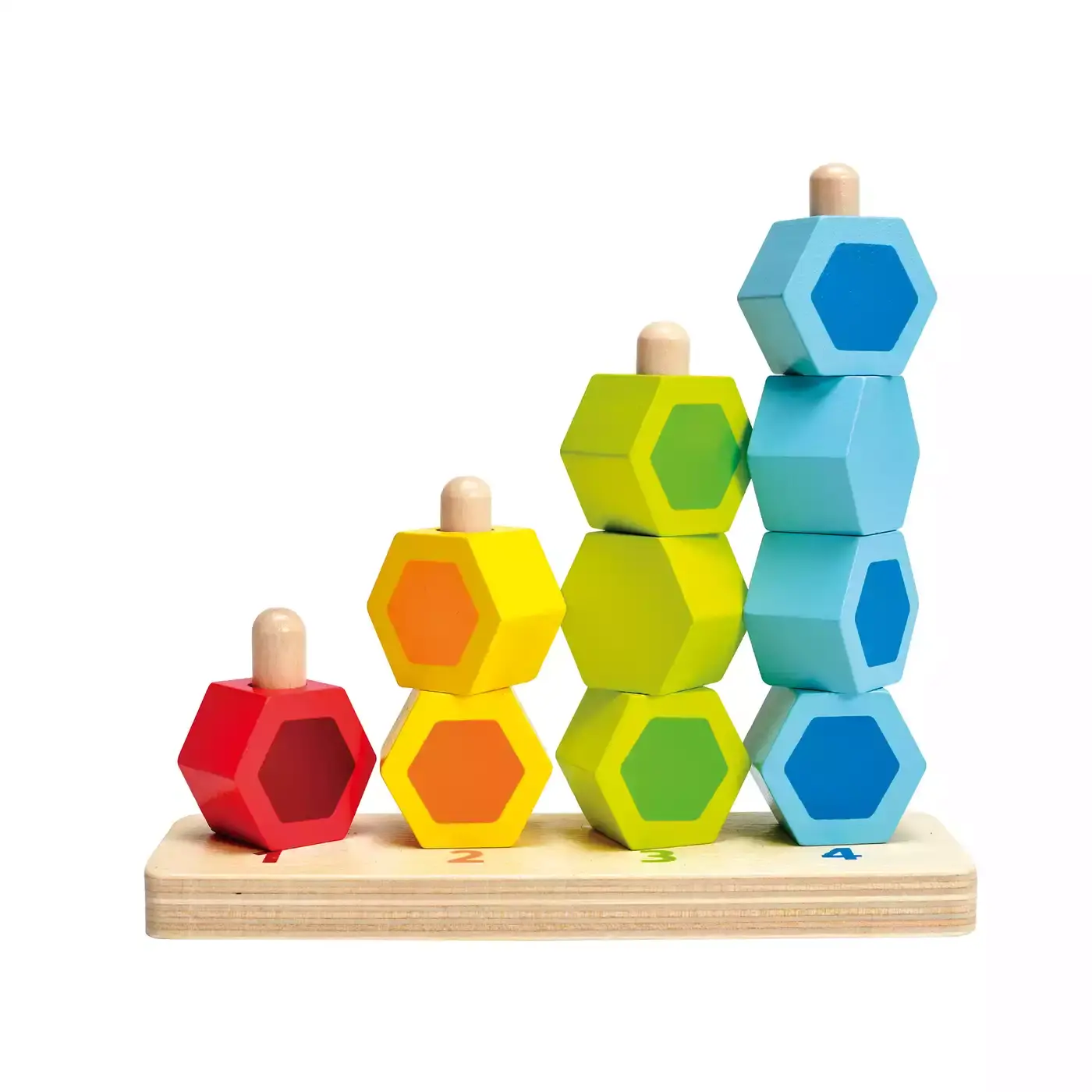 Zählstapel Hape Mehrfarbig 2000561583200 1