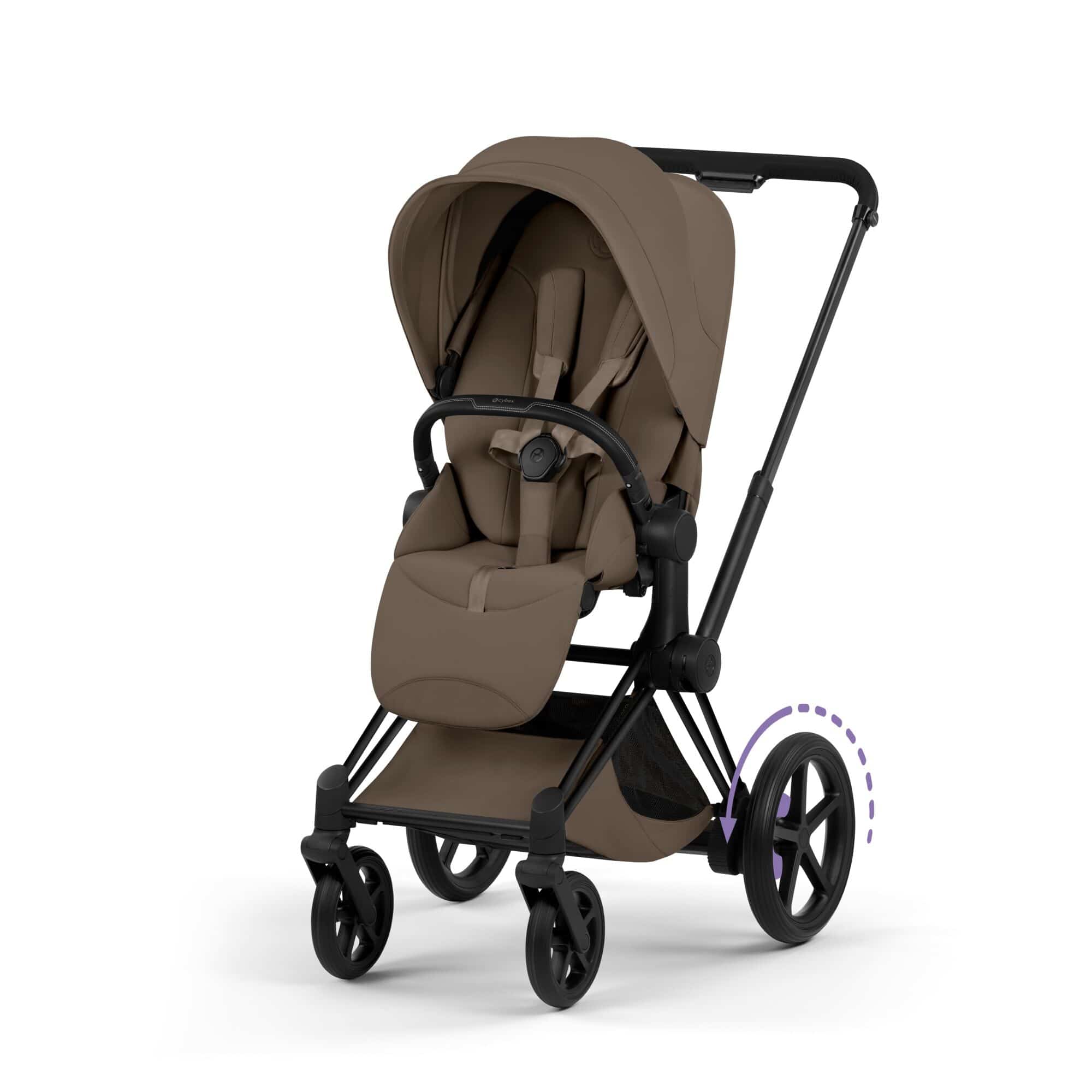 Kombi-Kinderwagen, cybex PLATINUM, Braun – Produktansicht