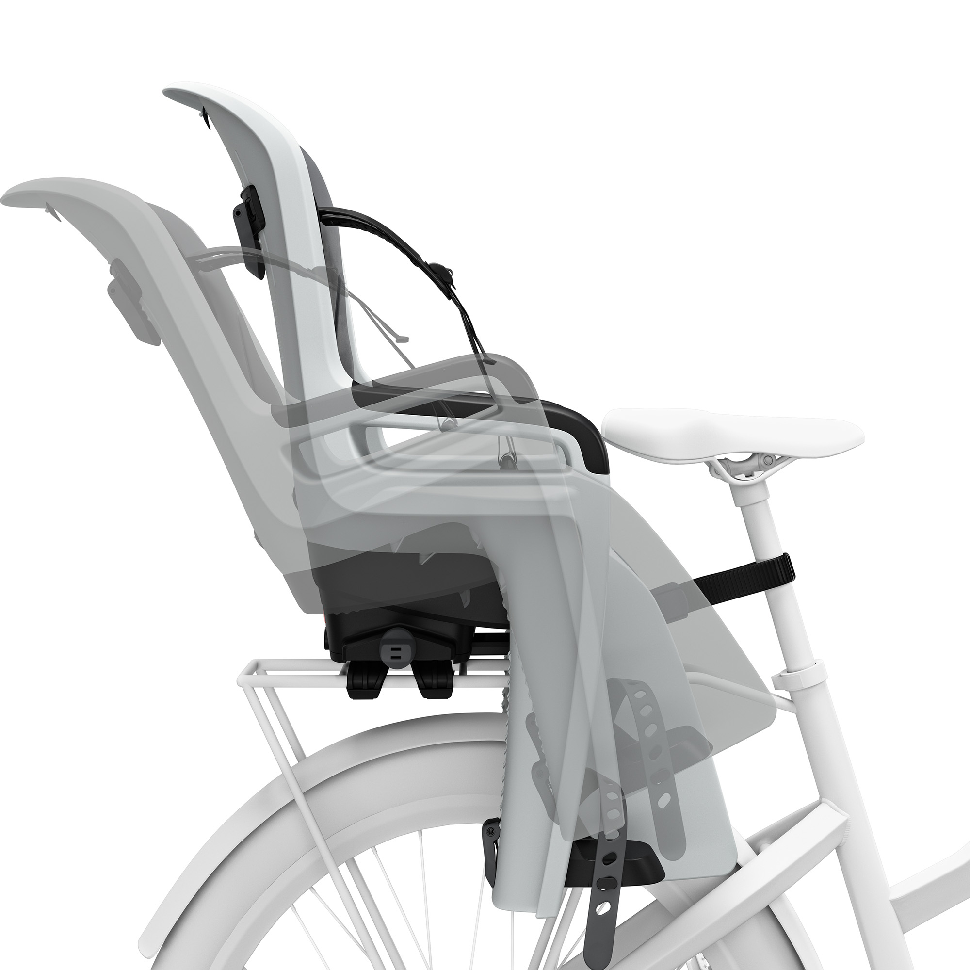 Fahrradsitze, THULE, Grau – Produktansicht