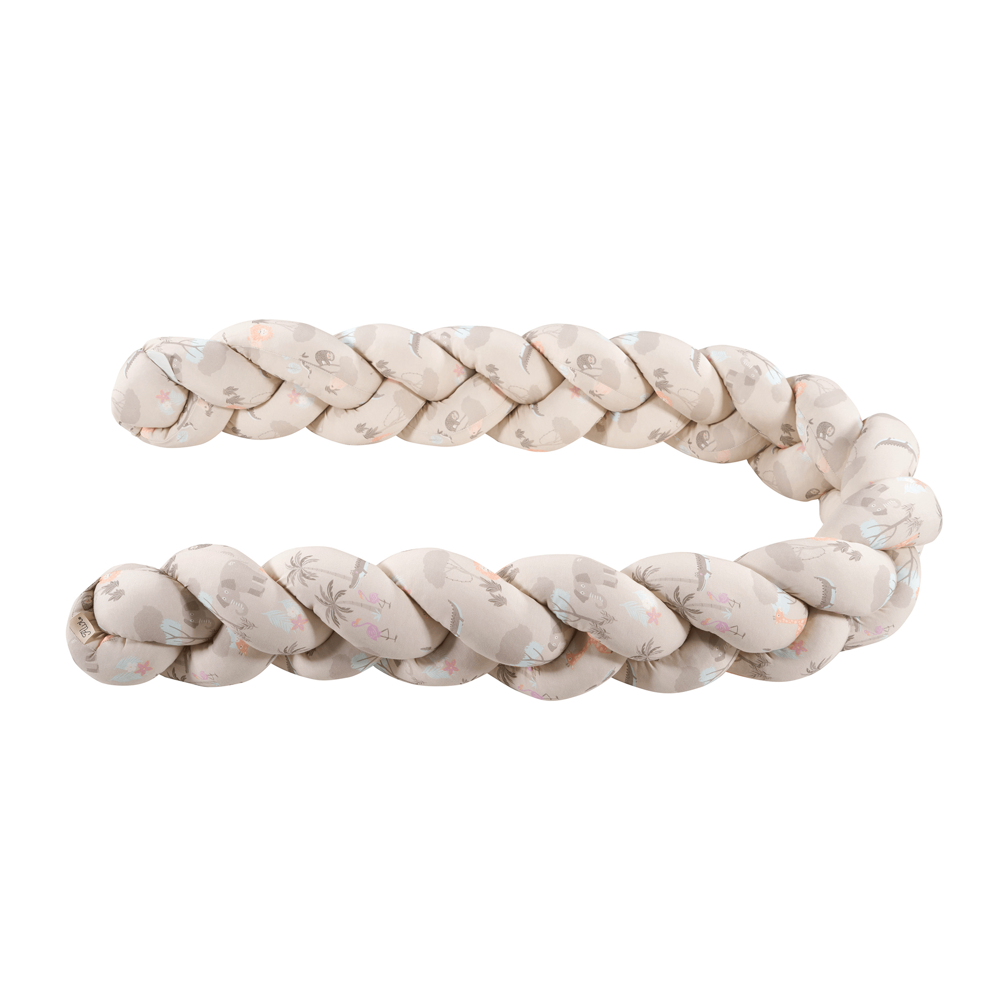 Bettschlangen geflochten, Alvi, Beige – Produktansicht