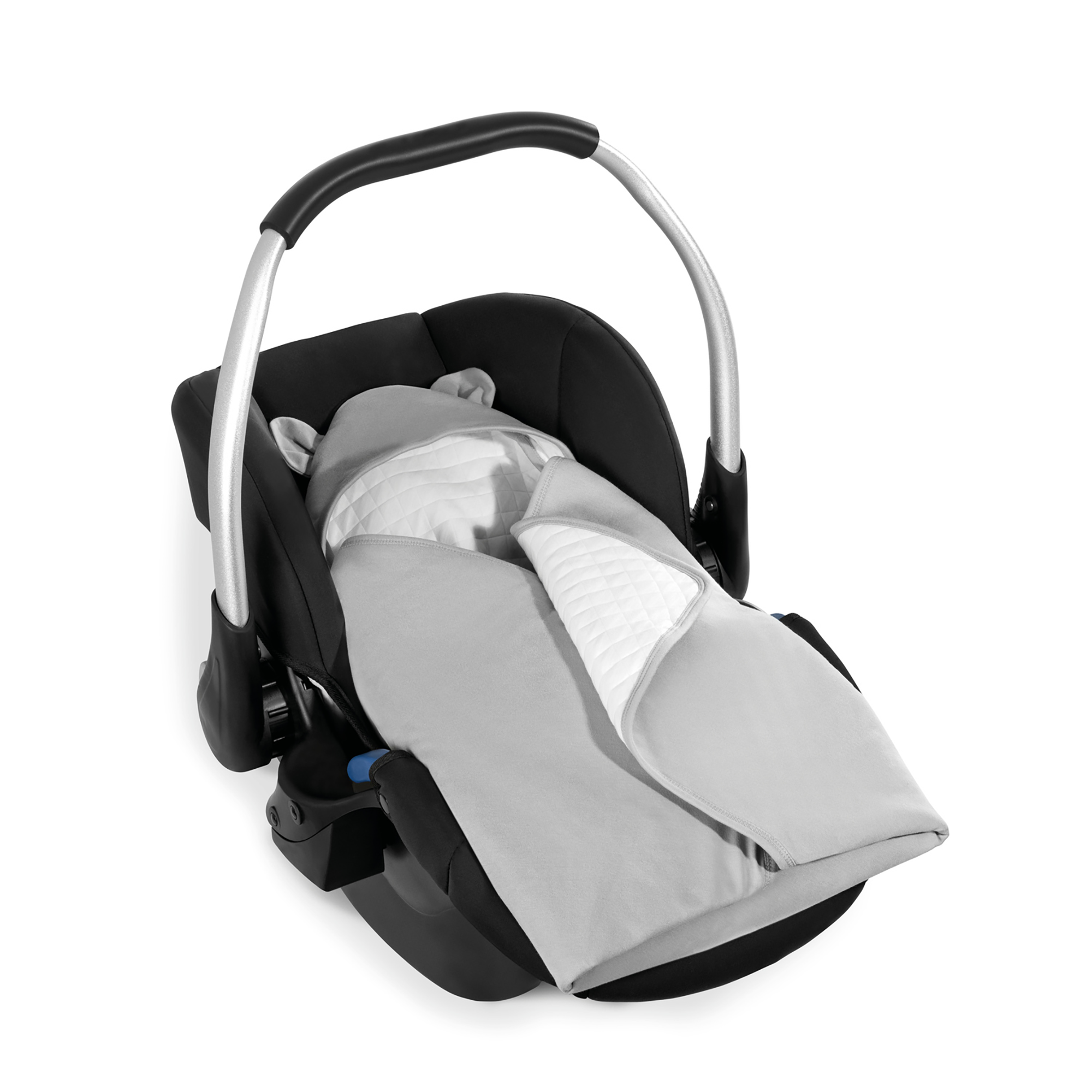 Einschlagdecken & Decken, hauck, Grau – Produktansicht