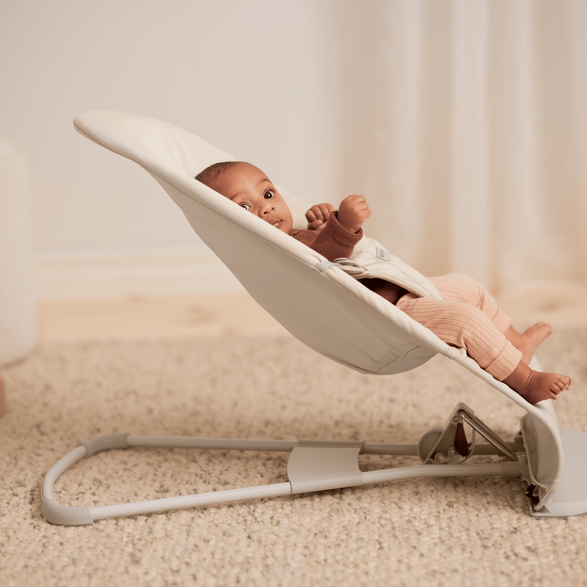 Wippen, BABYBJÖRN, Beige – Produktansicht
