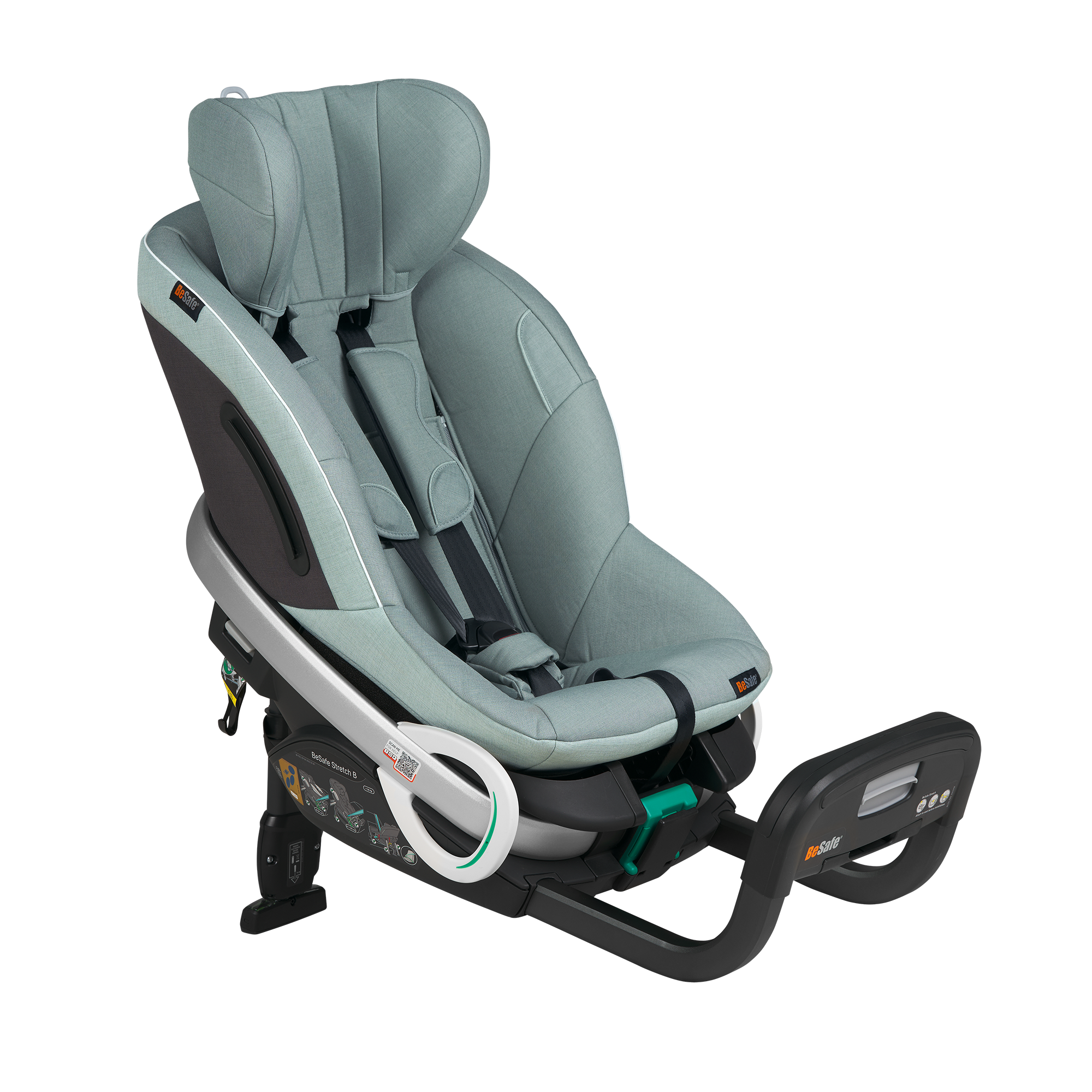 Reboarder 0-18 kg, Gruppe 0+/1, BeSafe, Grün – Produktansicht