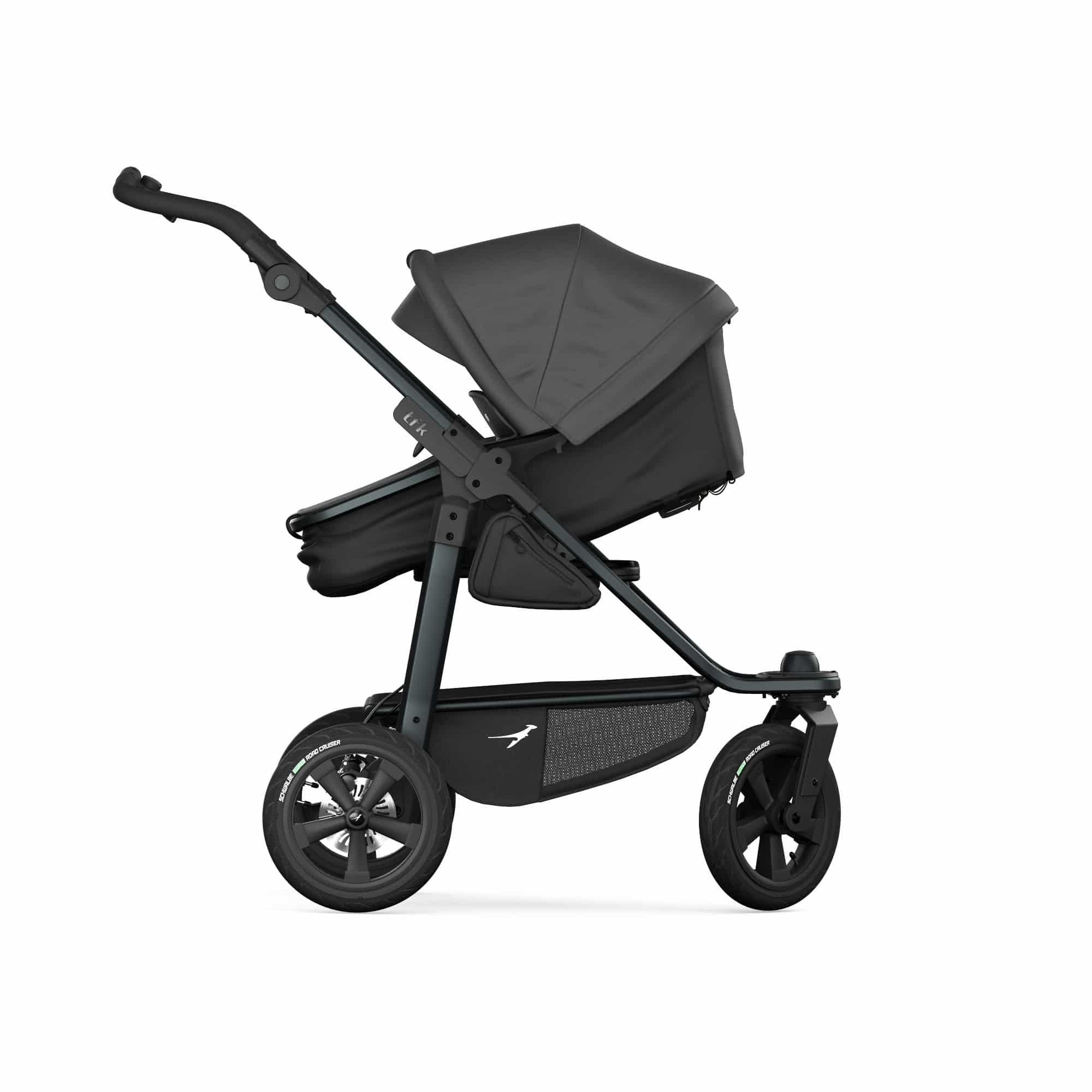 Kombi-Kinderwagen, tfk, Grau – Produktansicht
