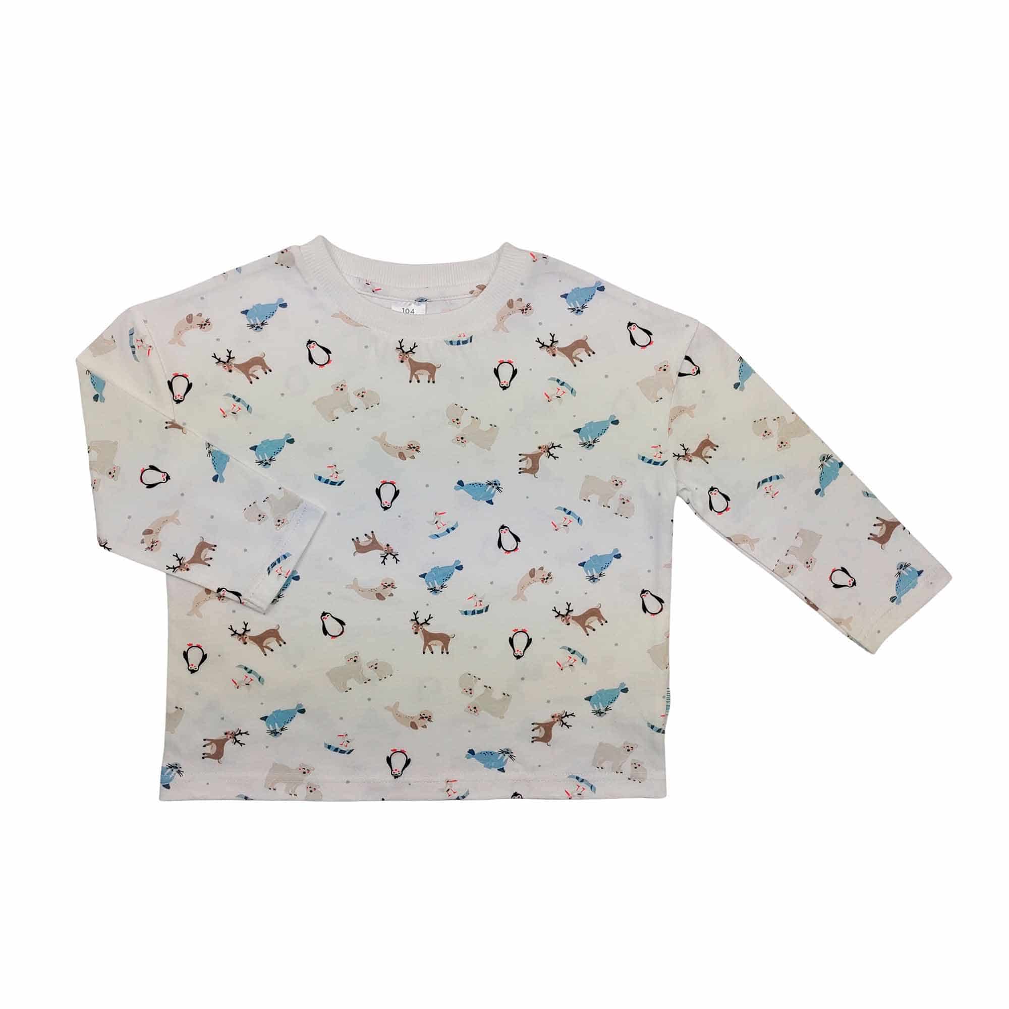Langarmshirts, LITTLE ONE, Weiß – Besonderheit: aus 95% Baumwolle
