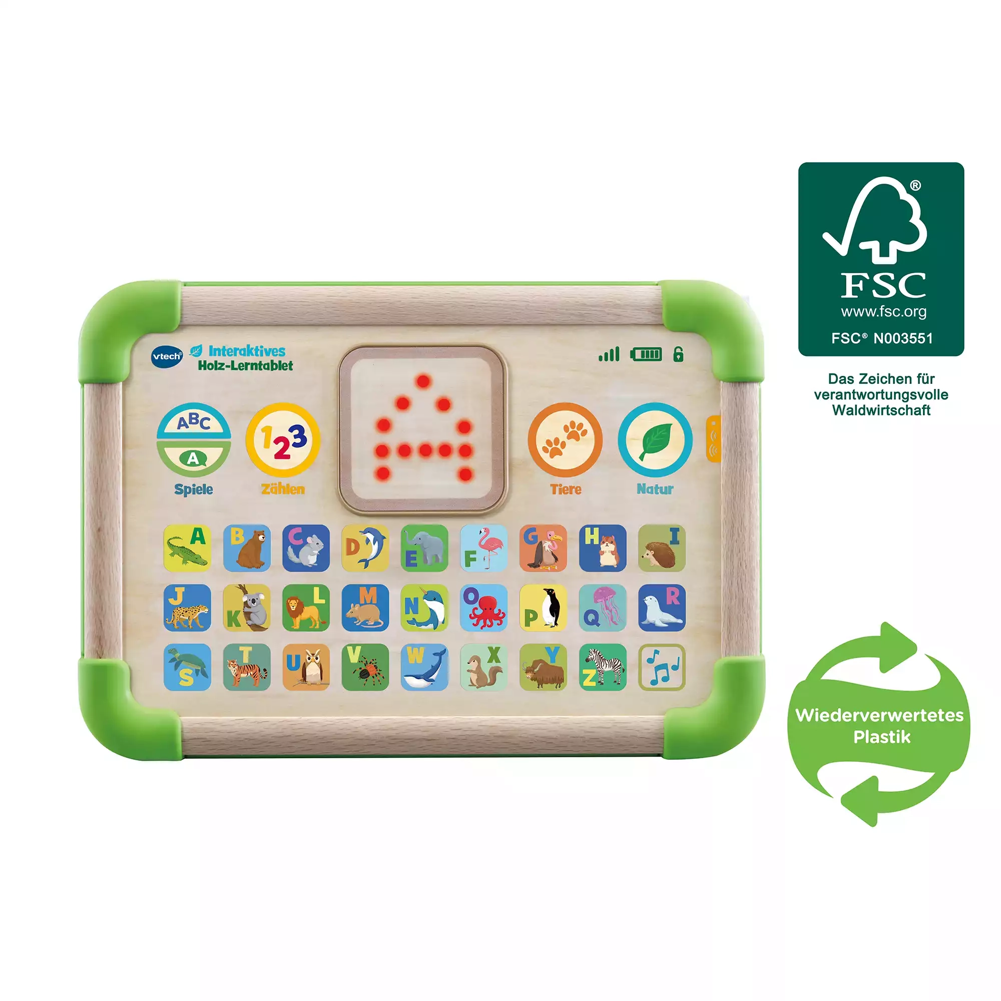 Spielzeugautos, vtech, Mehrfarbig – Besonderheit: aus nachhaltigen Materialien