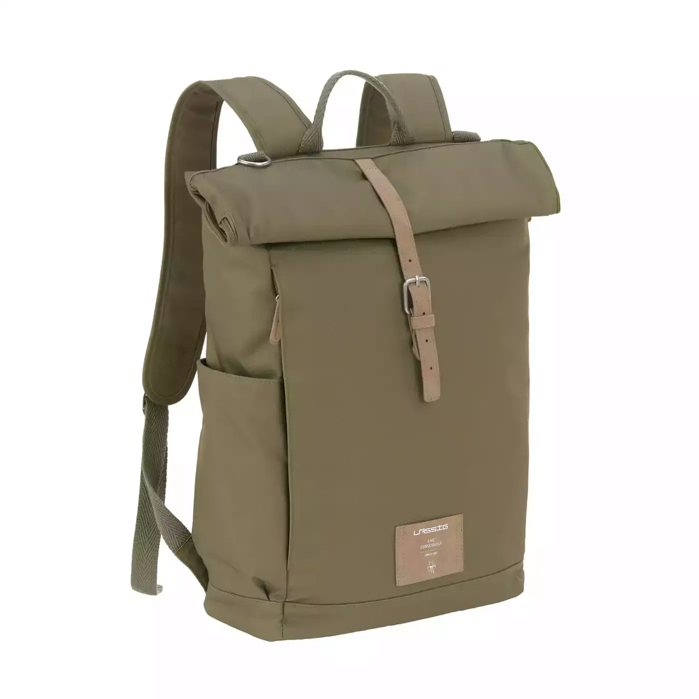 Rolltop Backpack Green Label LÄSSIG Grün 2000579508103 1