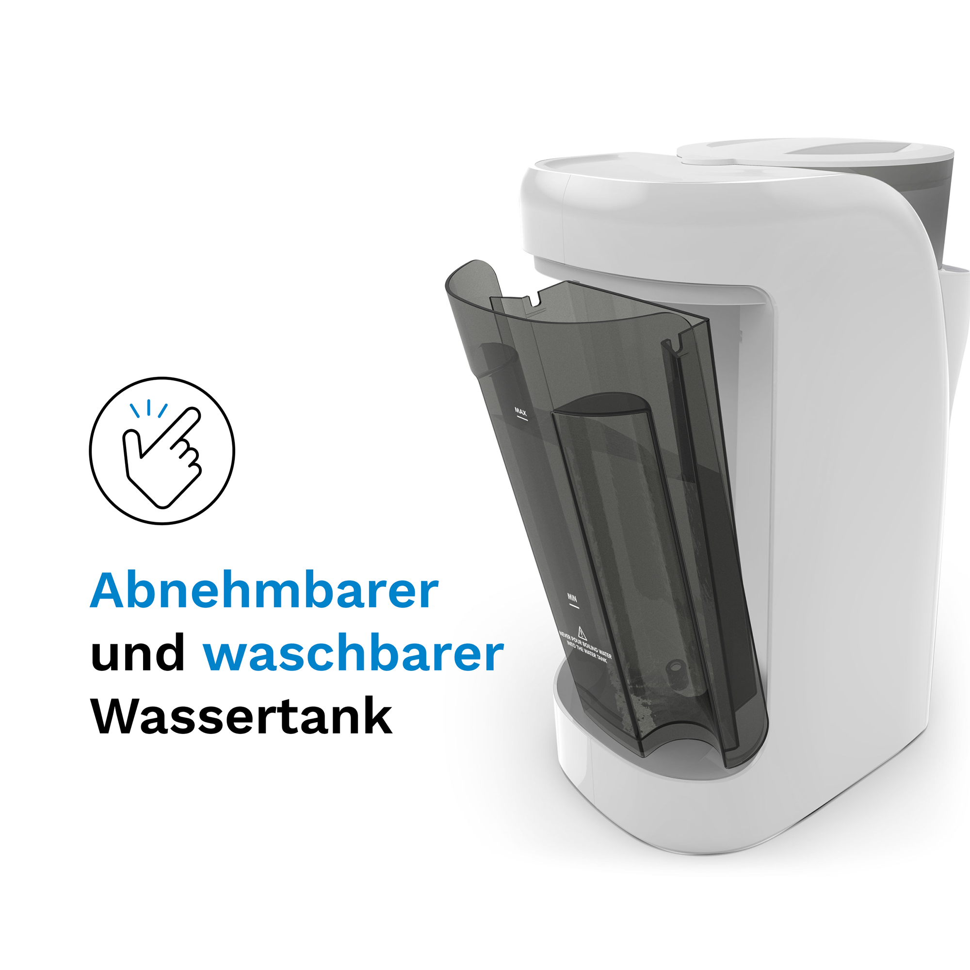 Produkte, babybrezza, Weiß – Produktansicht