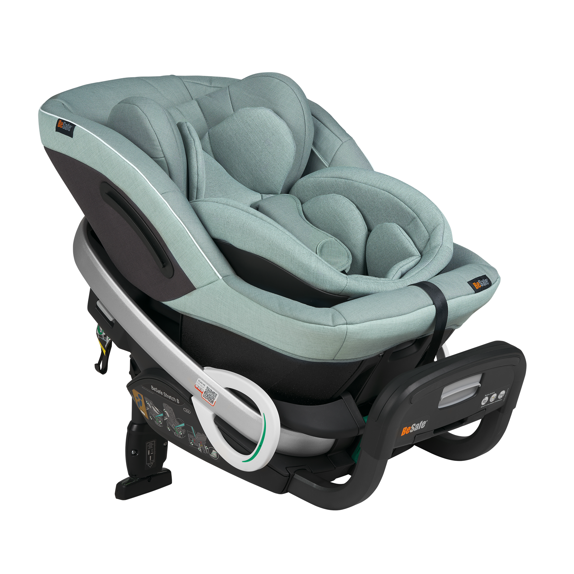 Reboarder 0-18 kg, Gruppe 0+/1, BeSafe, Grün – Produktansicht