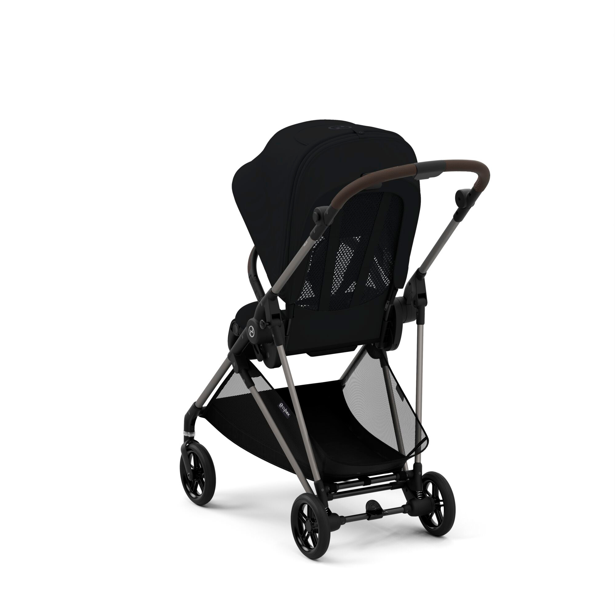 Kombi-Kinderwagen, cybex, Schwarz – Produktansicht