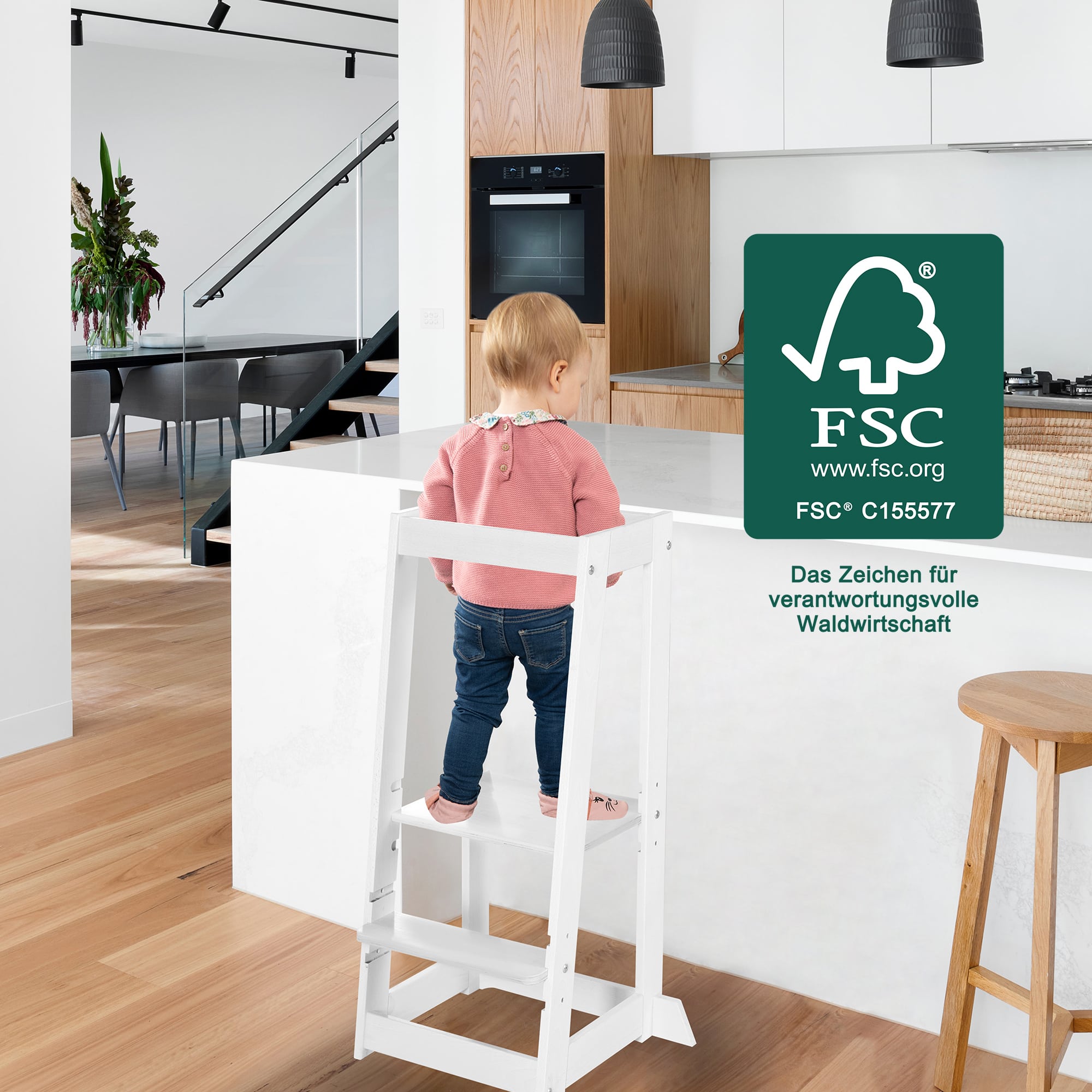 Lerntürme, LITTLE ONE, Weiß – Produktansicht