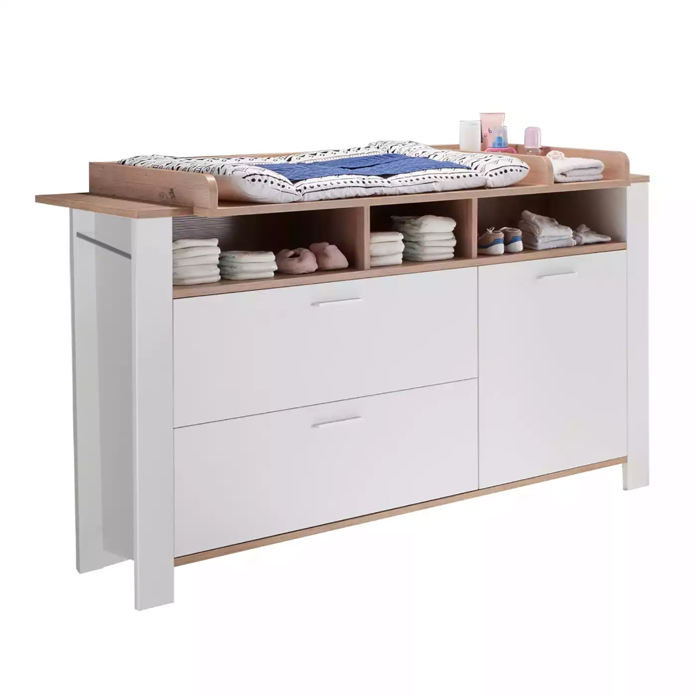 Produkte, Mäusbacher, Weiß – Besonderheit: eine Tür und 2 Schubladen