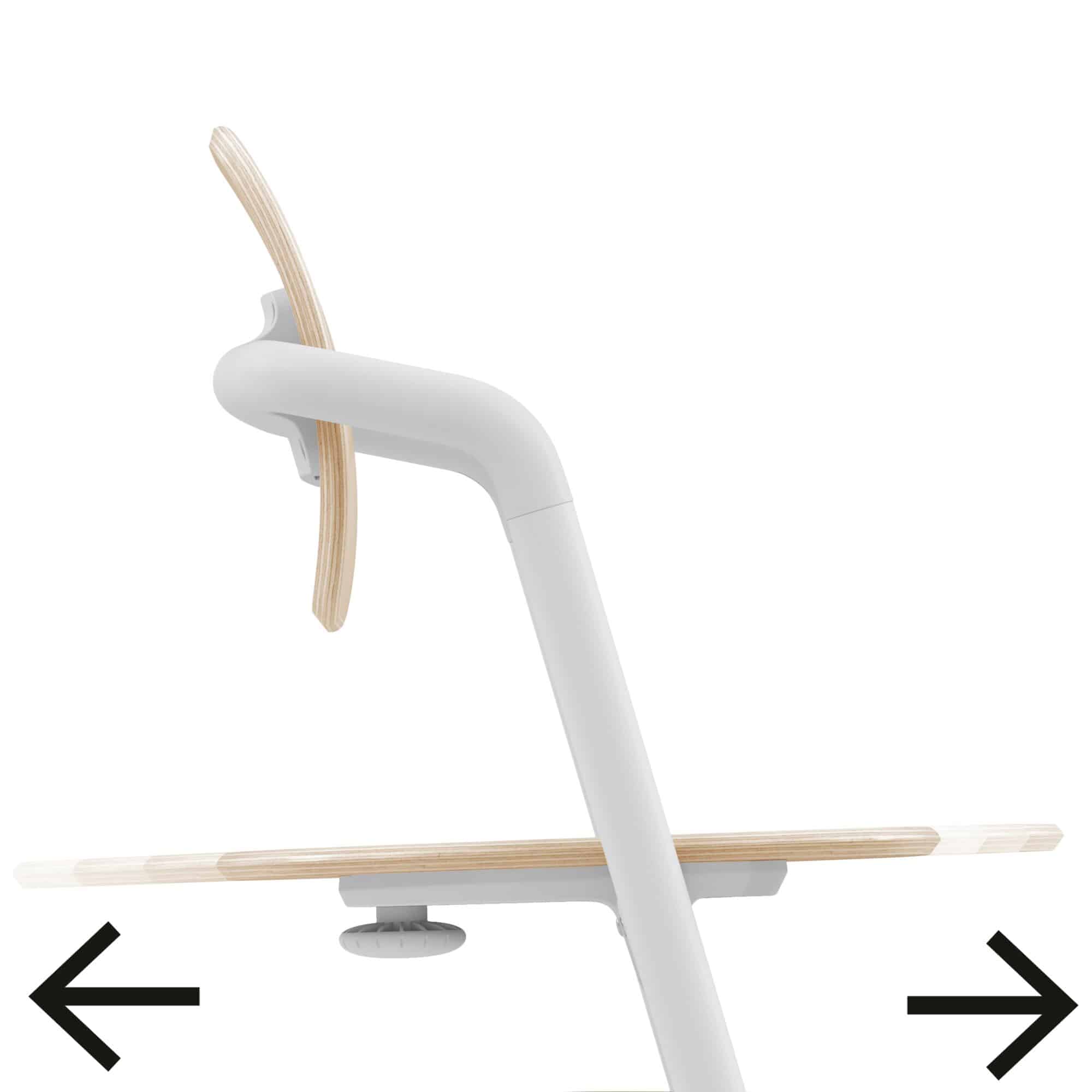 Treppenhochstühle, cybex, Weiß – Produktansicht