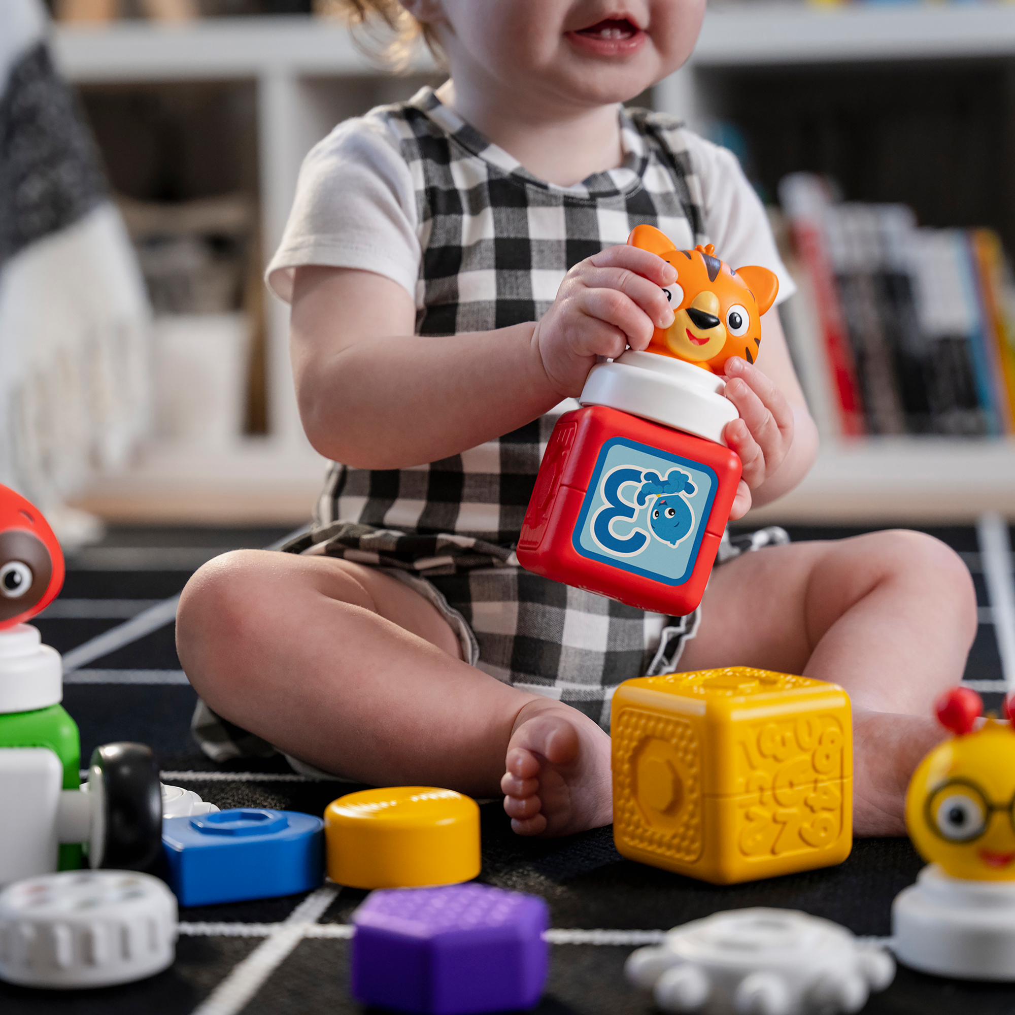 Bausteine, baby einstein, Mehrfarbig – Produktansicht