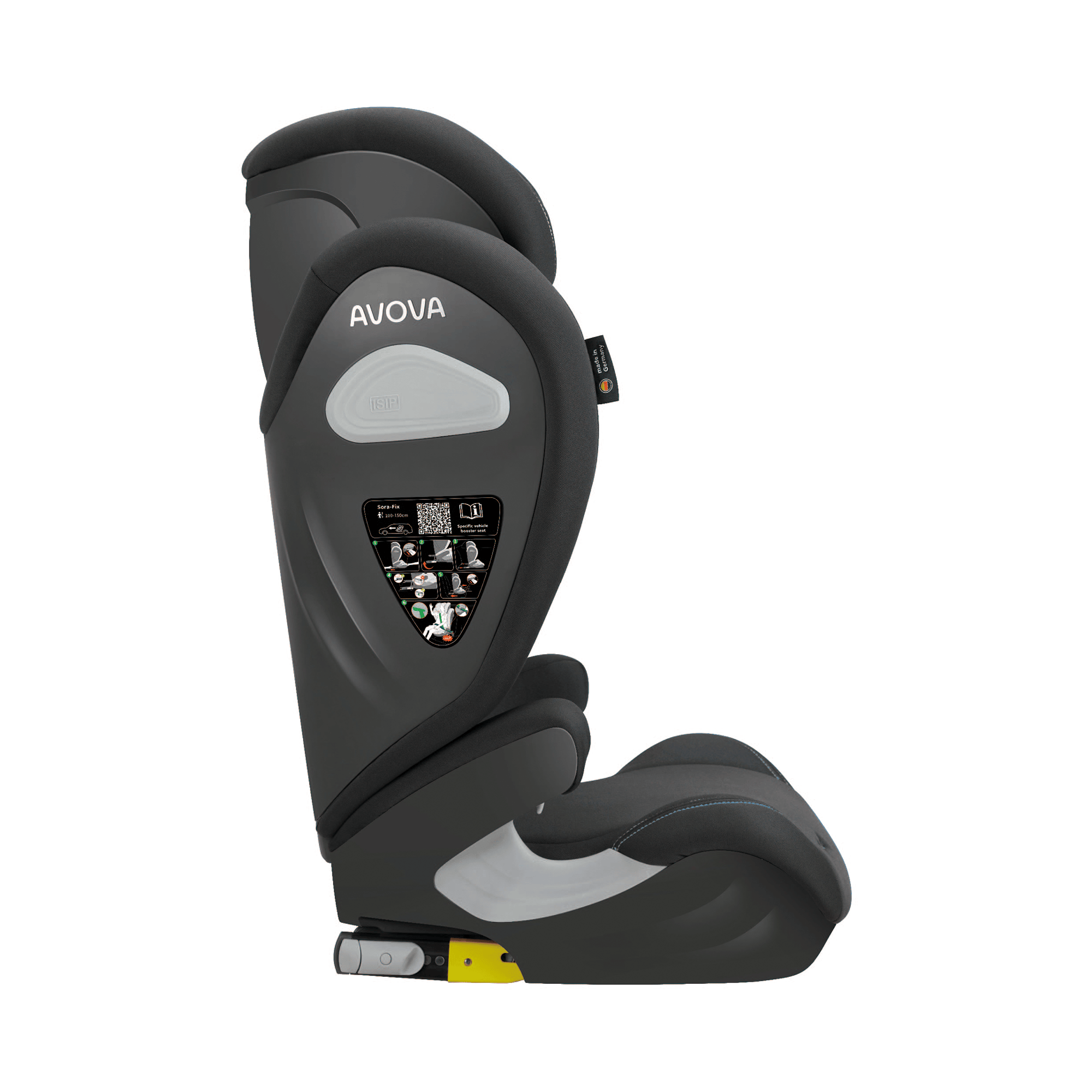 Kindersitze 15-36 kg, Gruppe 2/3, AVOVA, Blau – Produktansicht