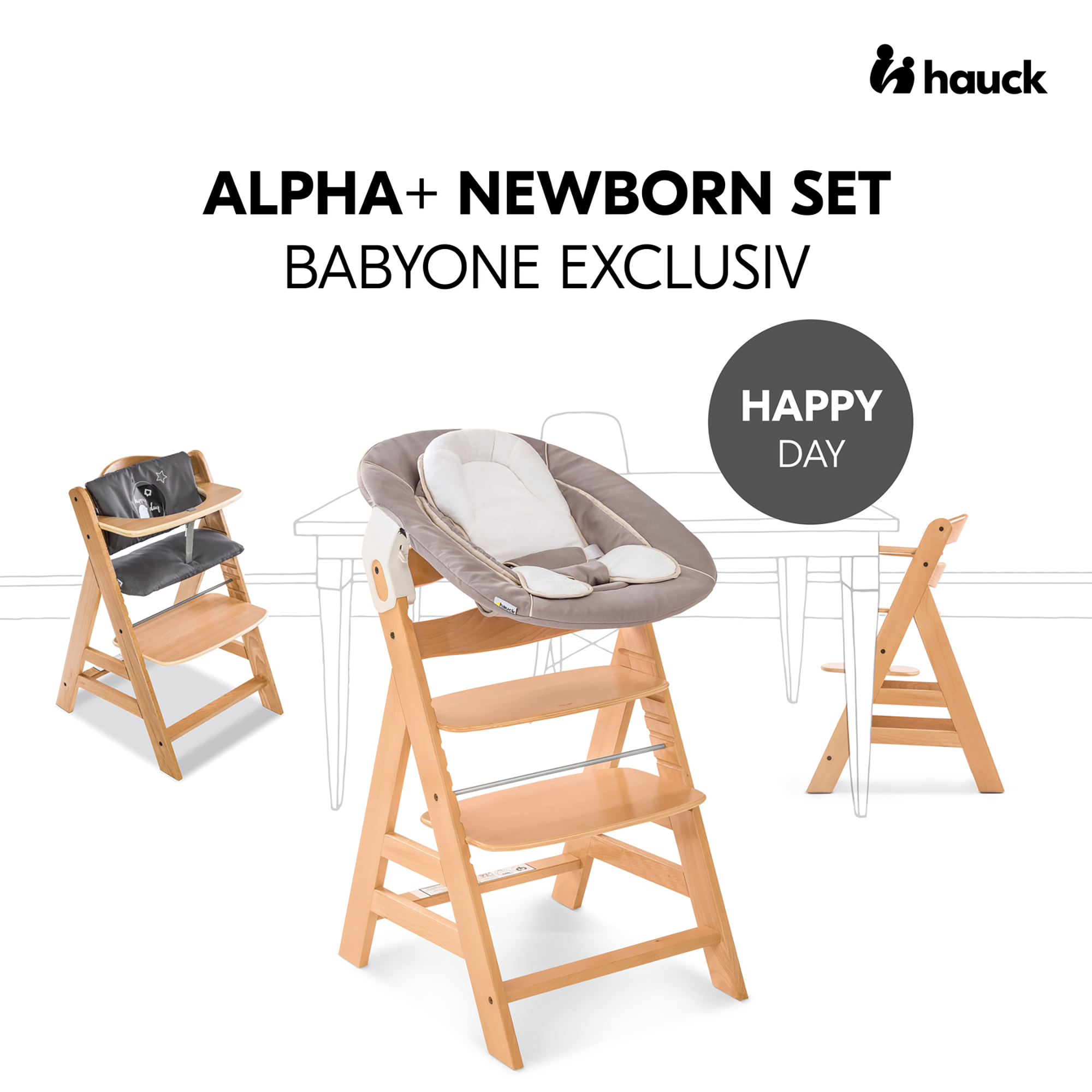 Alpha + Newborn Set Happy Day hauck Braun 2000583847205 2