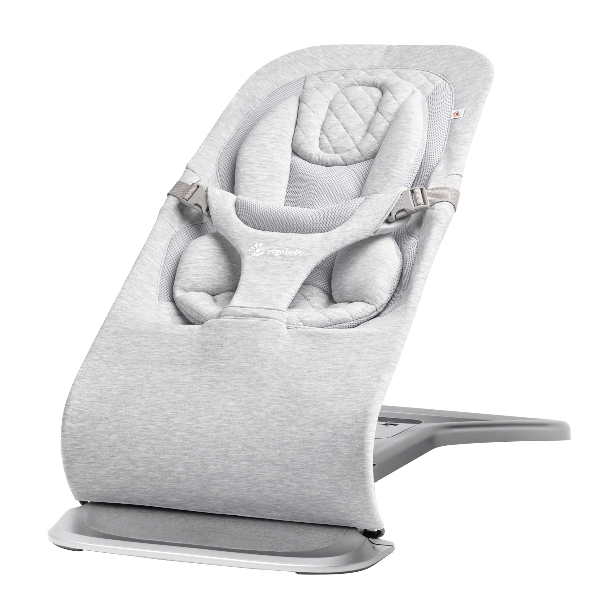 Wippen, ERGObaby, Grau – Besonderheit: Babywippe für Kinder ab Geburt bis ca. 3 Jahre (2,5 – 13,2 kg)