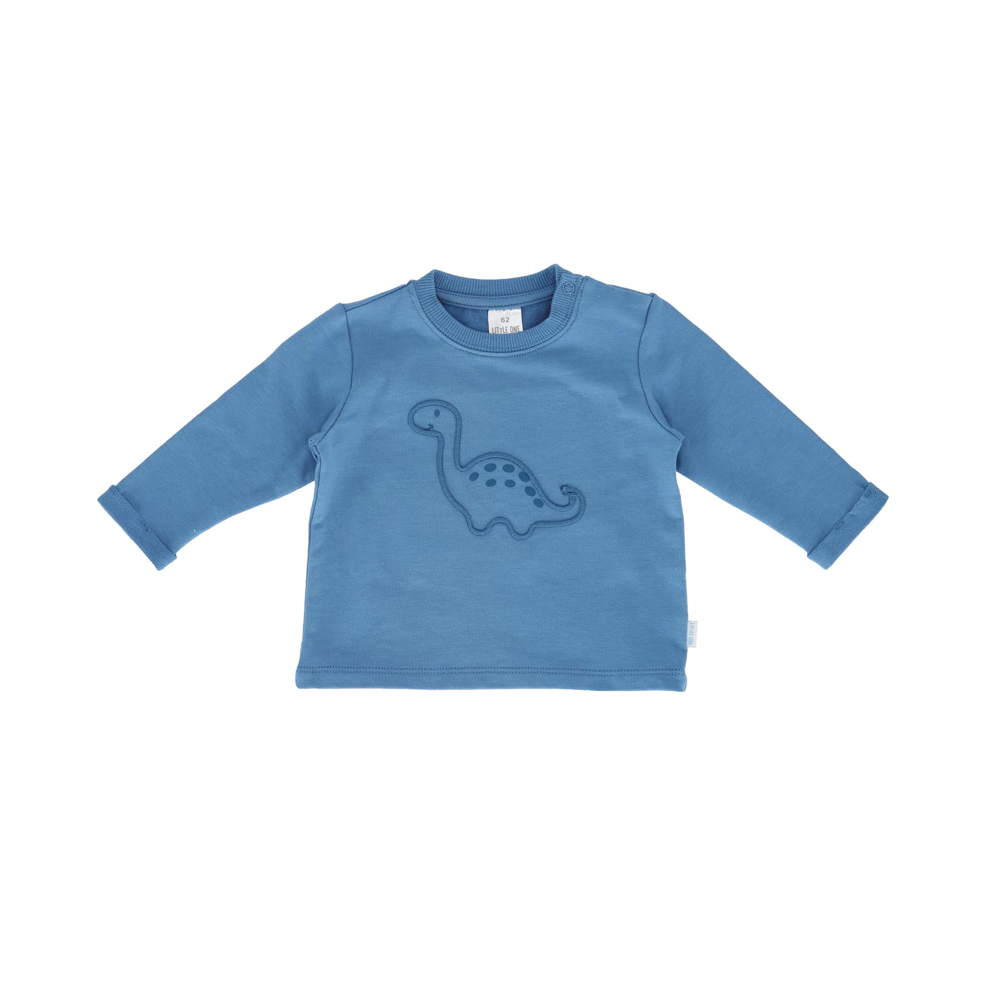 Langarmshirts, LITTLE ONE, Blau – Besonderheit: aus 95% Baumwolle