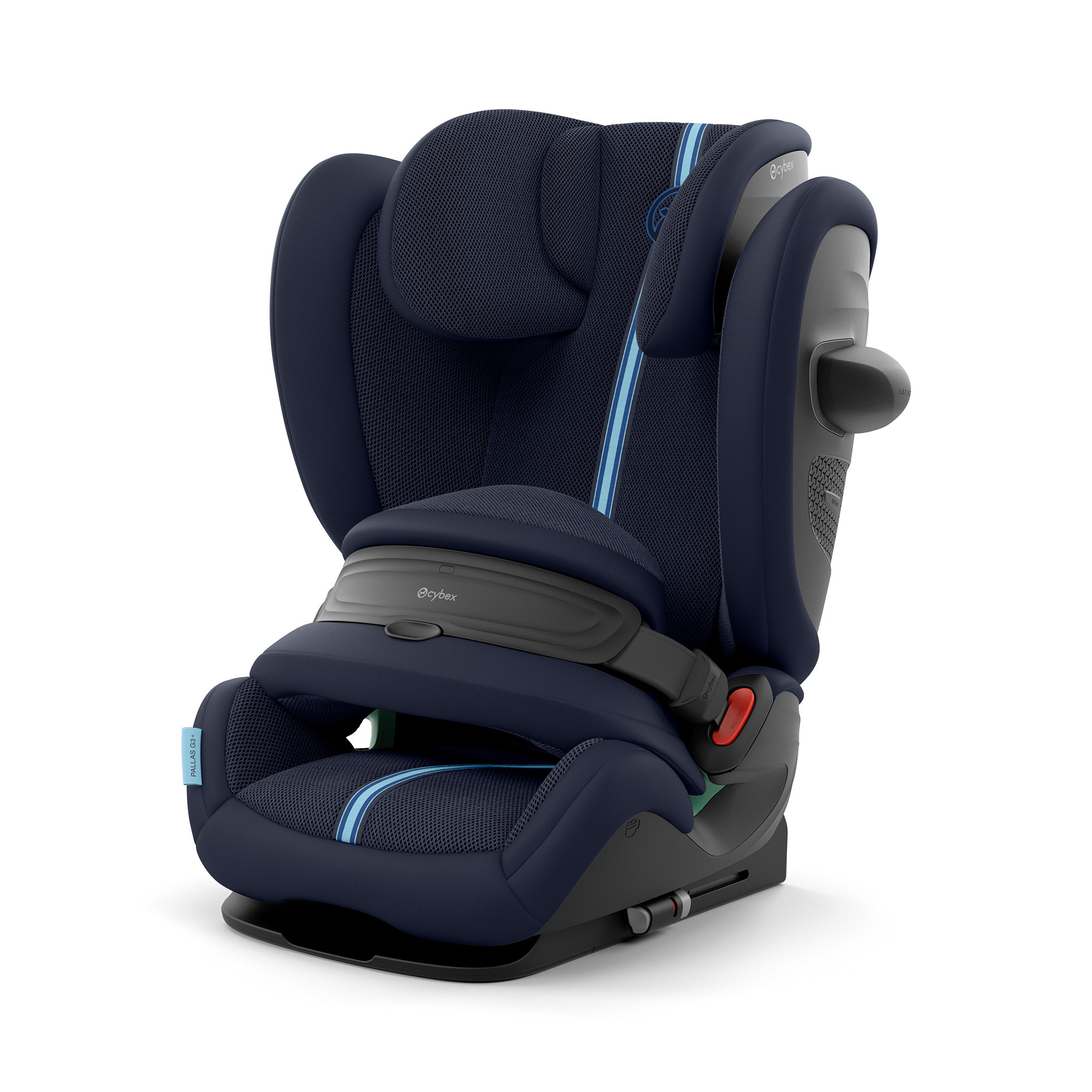 Kindersitze 9-36 kg, Gruppe 1/2/3, cybex, Blau – Besonderheit: der fangkörper reduziert das Risiko von Nackenverletzungen um 25% im Vergleich zum konventionellen Gurtsystem