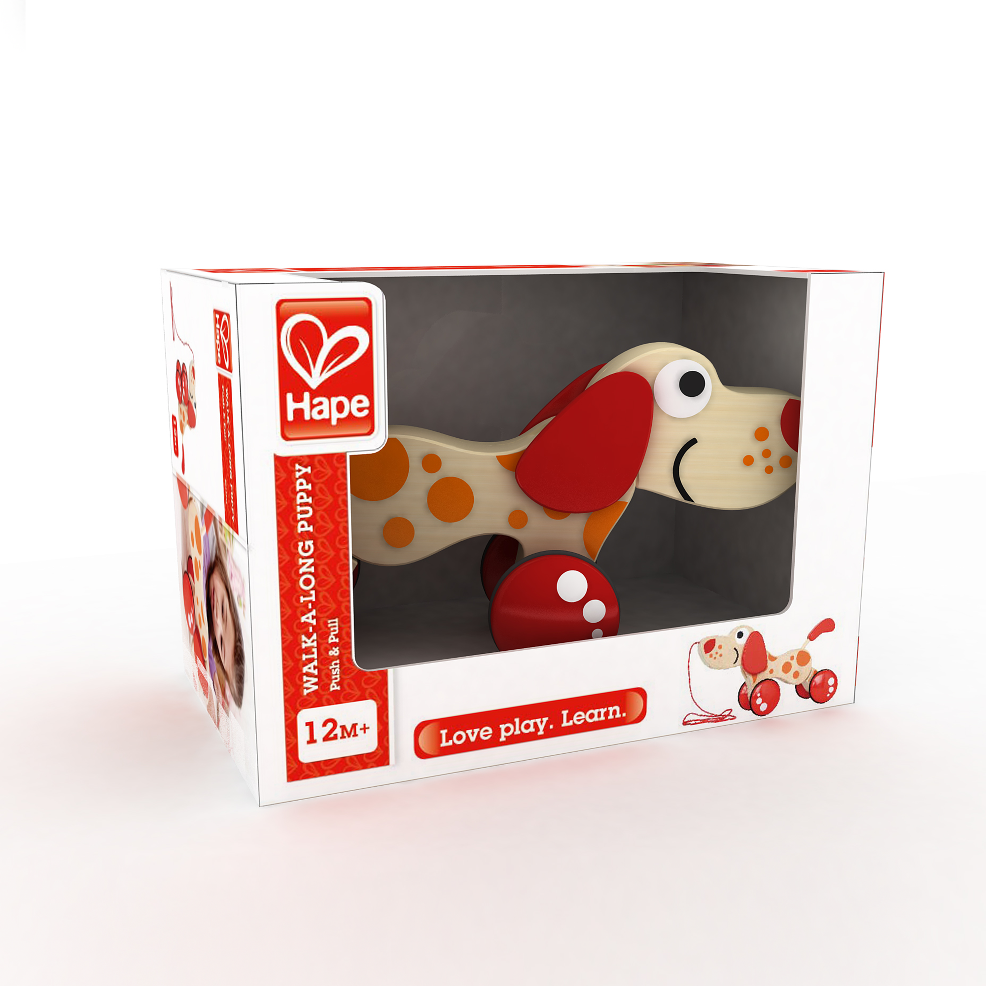 Nachziehtiere, Hape, Mehrfarbig – Produktansicht