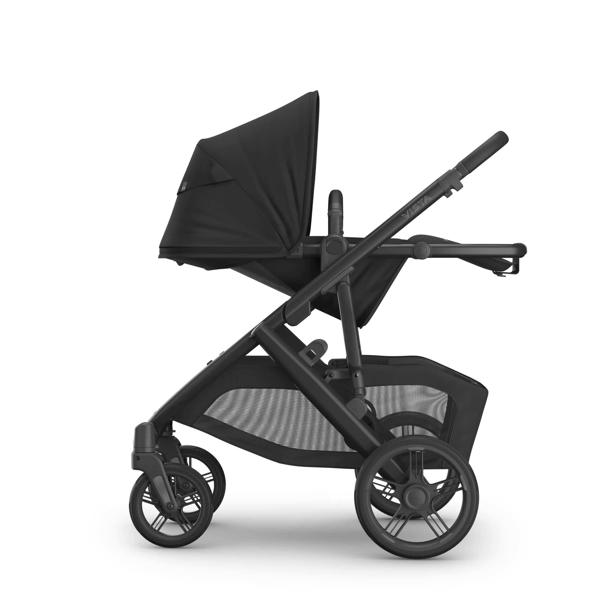 Kombi-Kinderwagen, UPPAbaby, Schwarz – Produktansicht