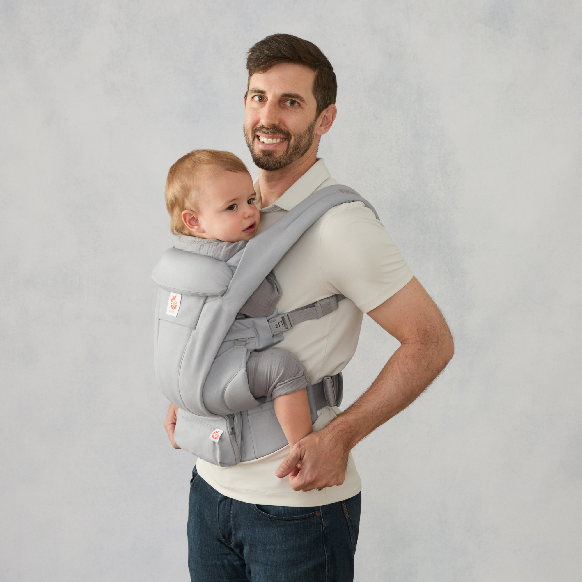 Fullbuckle Tragen, ERGObaby, Grau – Produktansicht