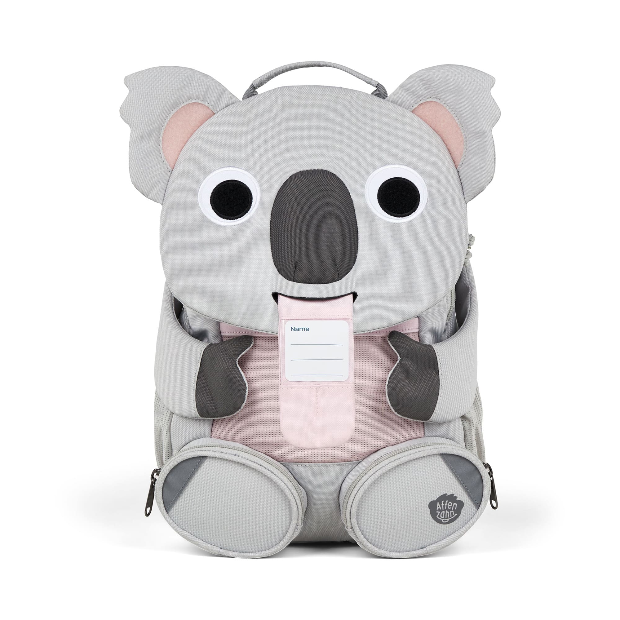 Kinderrucksäcke, Affenzahn, Grau – Produktansicht