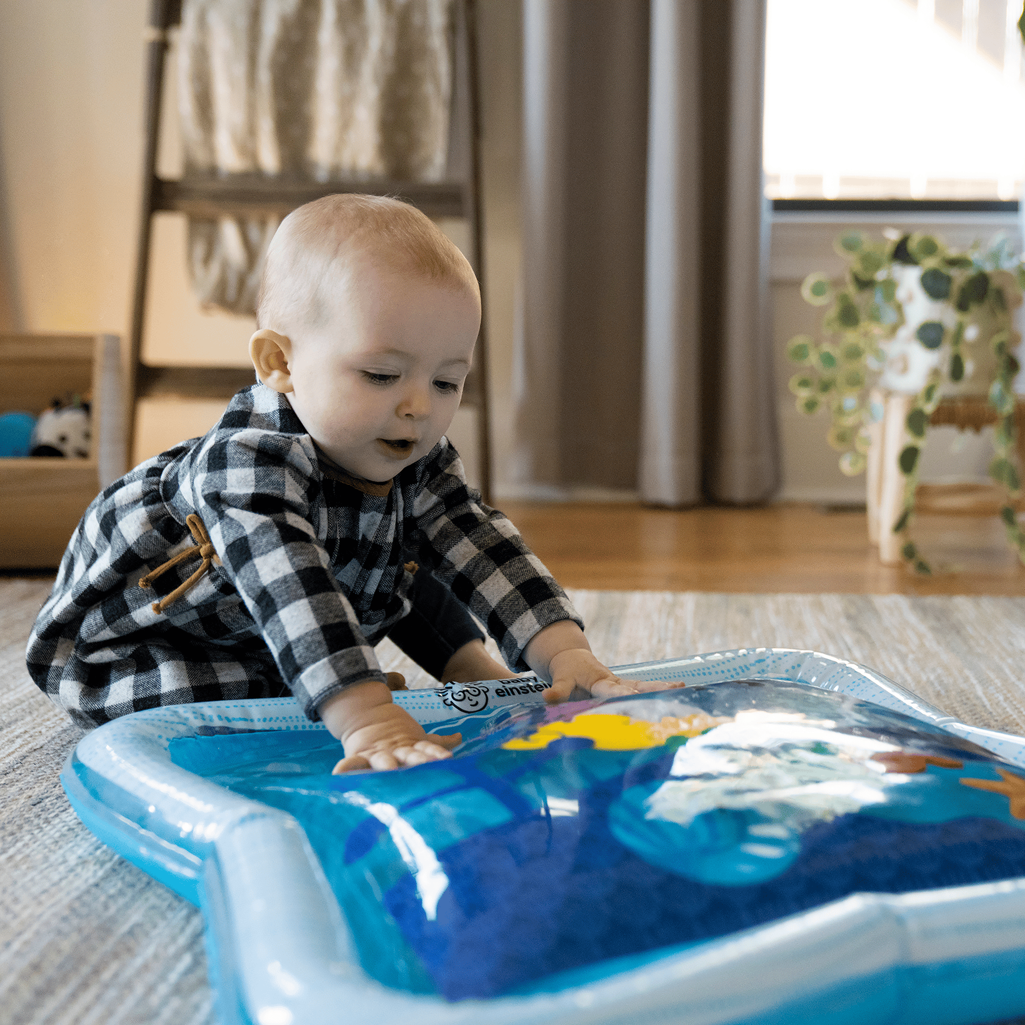 Opus' Ocean of Discovery Tummy Time Water Mat baby einstein Blau 2000583950509 2