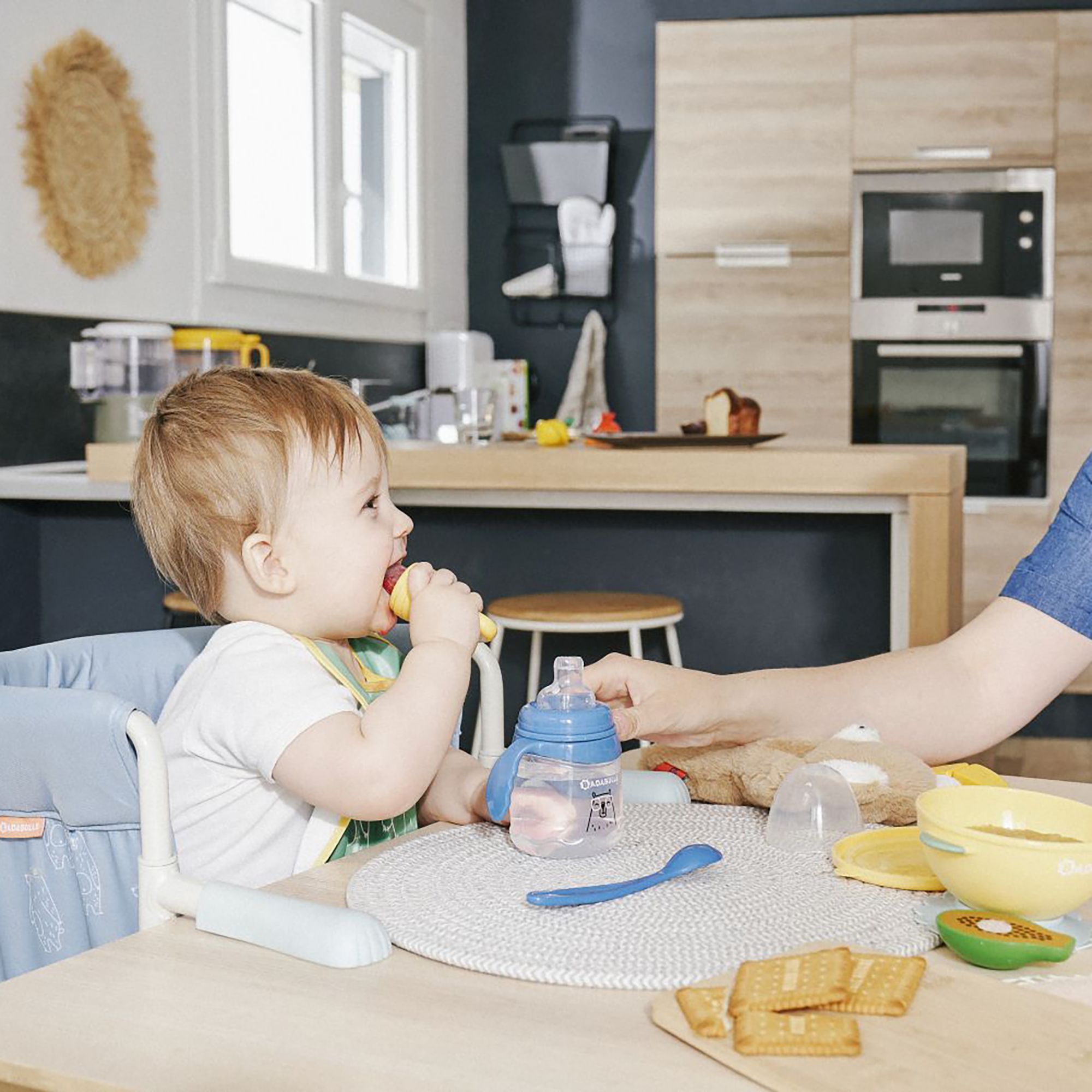 Reisehochstühle, babymoov, Blau – Produktansicht