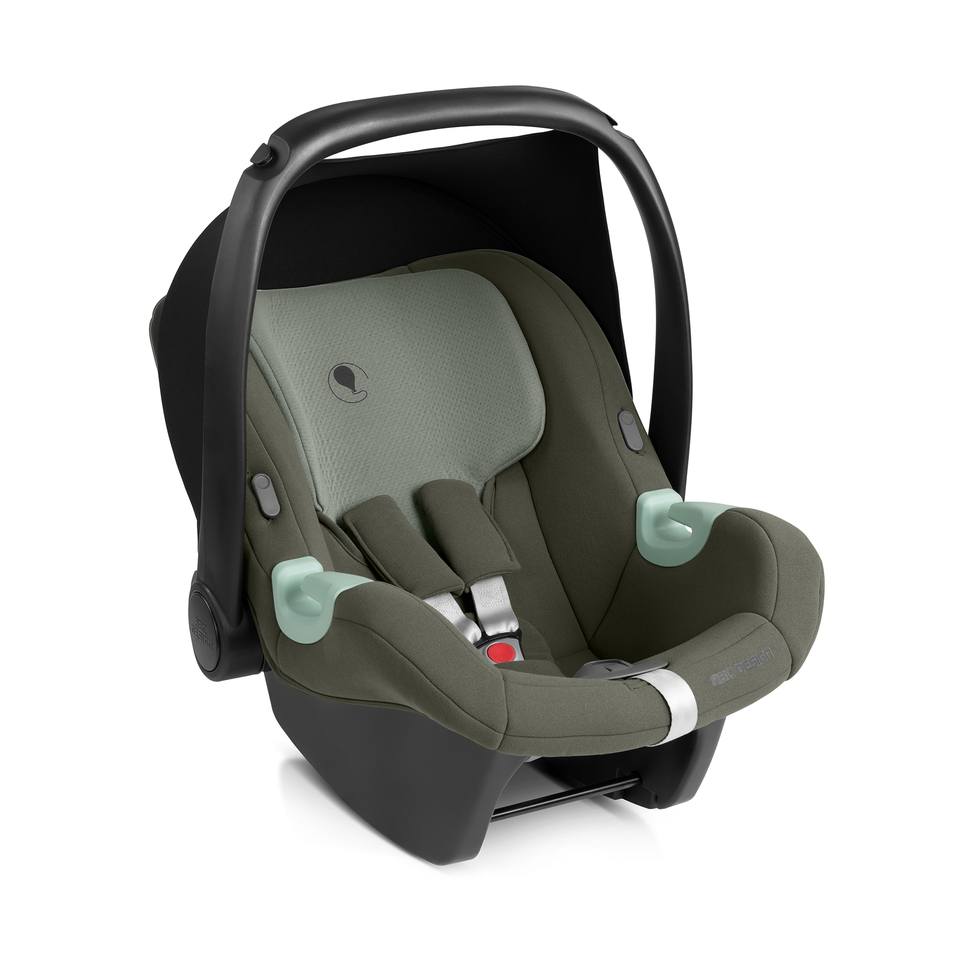 Babyschalen 0-13 kg, Gruppe 0+, ABC DESIGN, Grün – Produktansicht