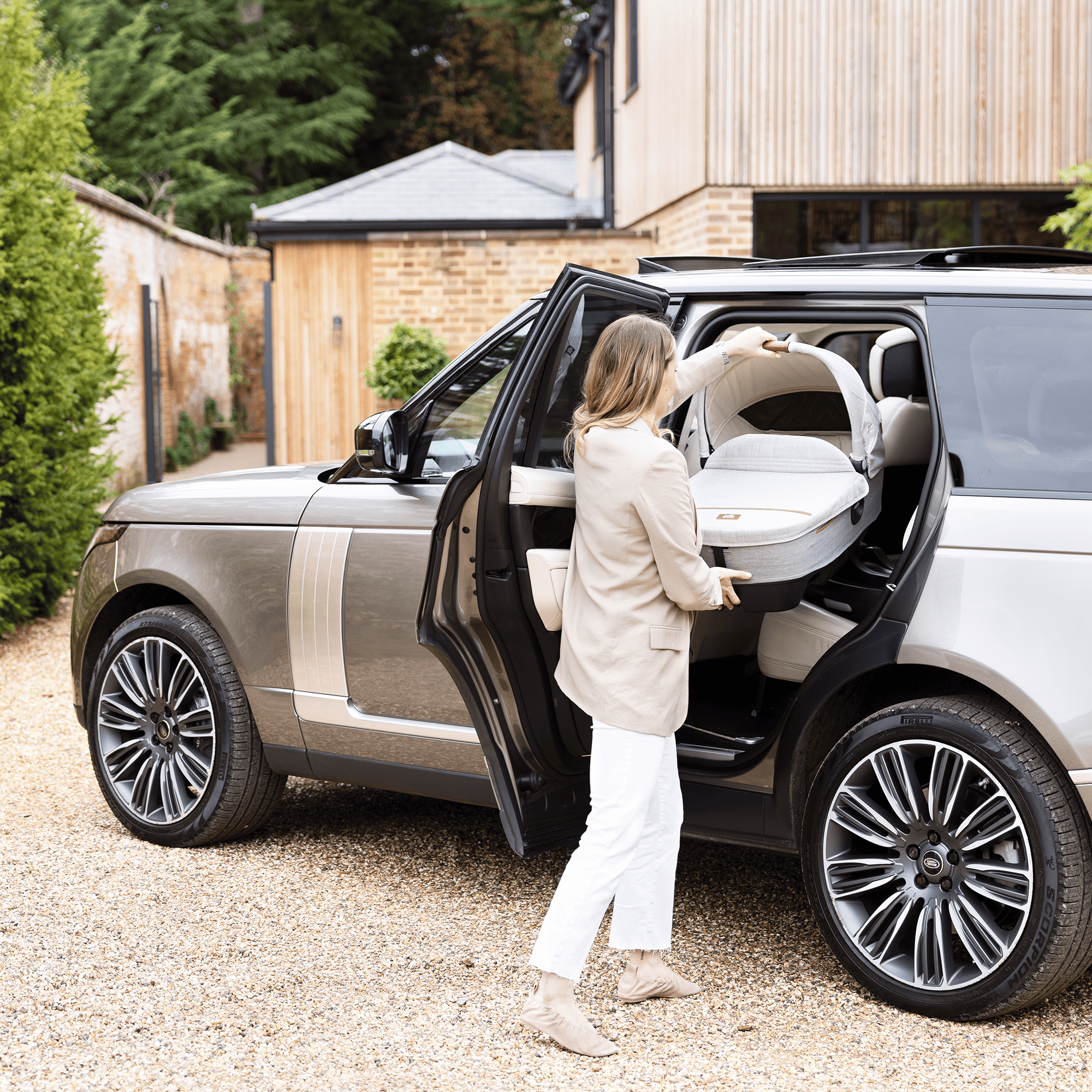 Babyschalen 0-13 kg, Gruppe 0+, Joie signature, Grau – Produktansicht