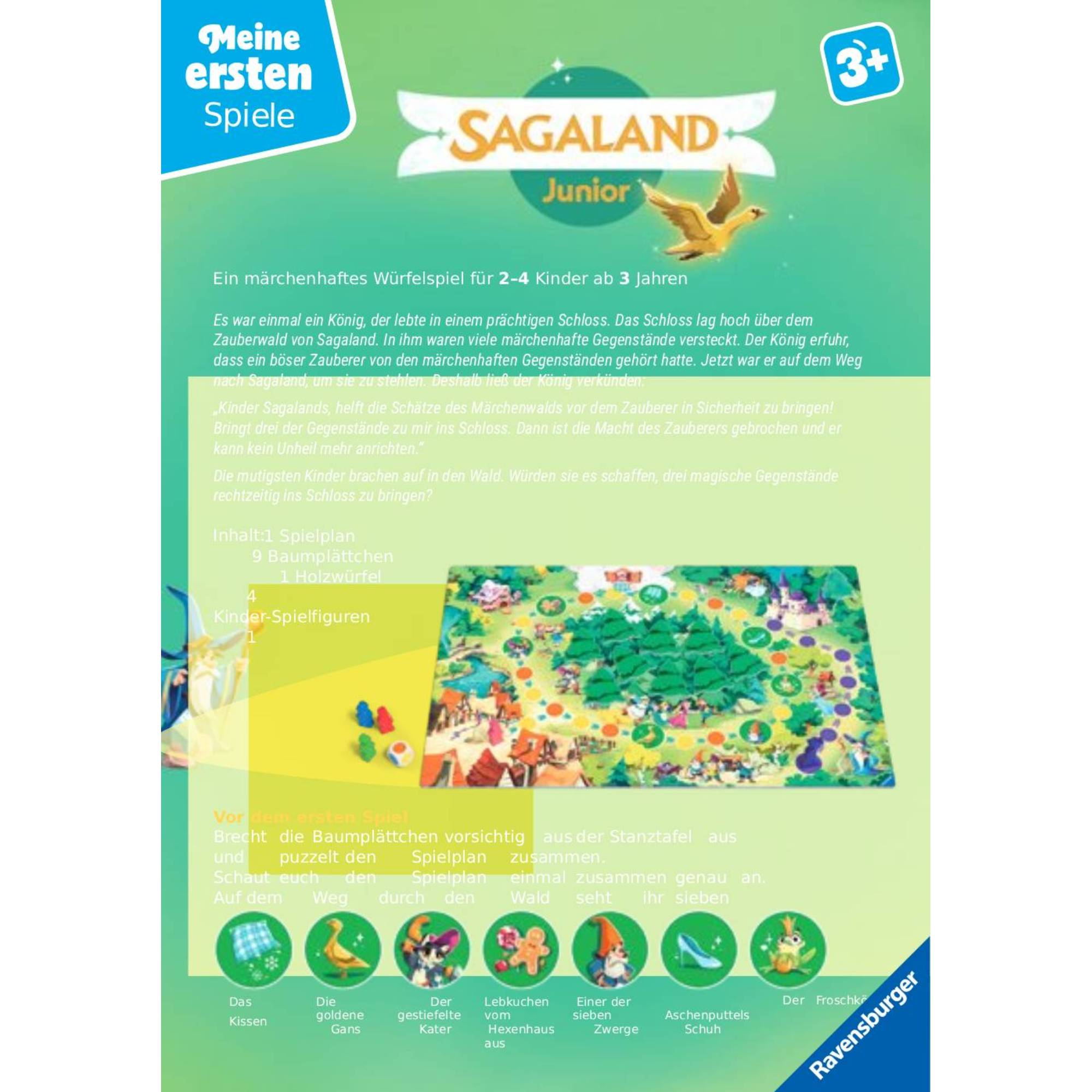 Kinderspiele, Ravensburger, Grün – Besonderheit: fördert das strategische Denken und die Konzentration
