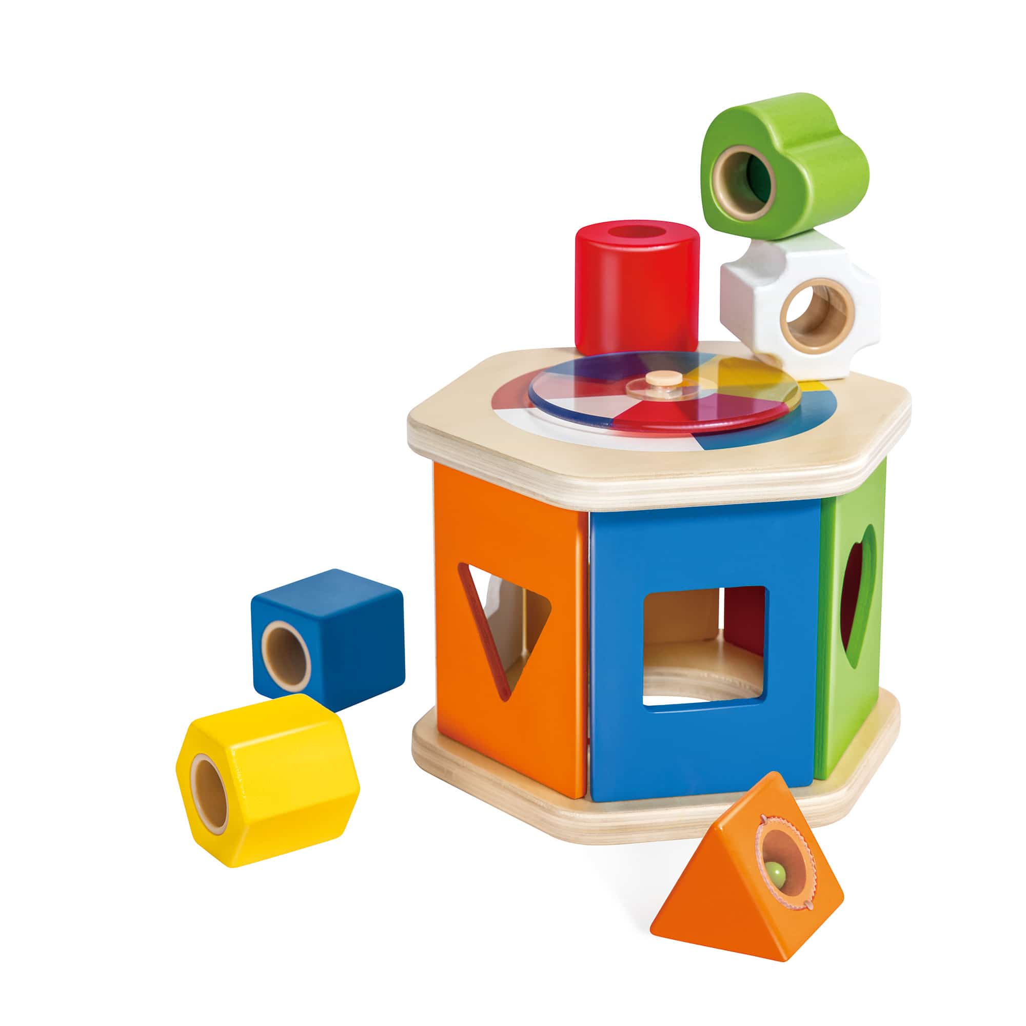 Steckspielzeug, Hape, Mehrfarbig – Produktansicht