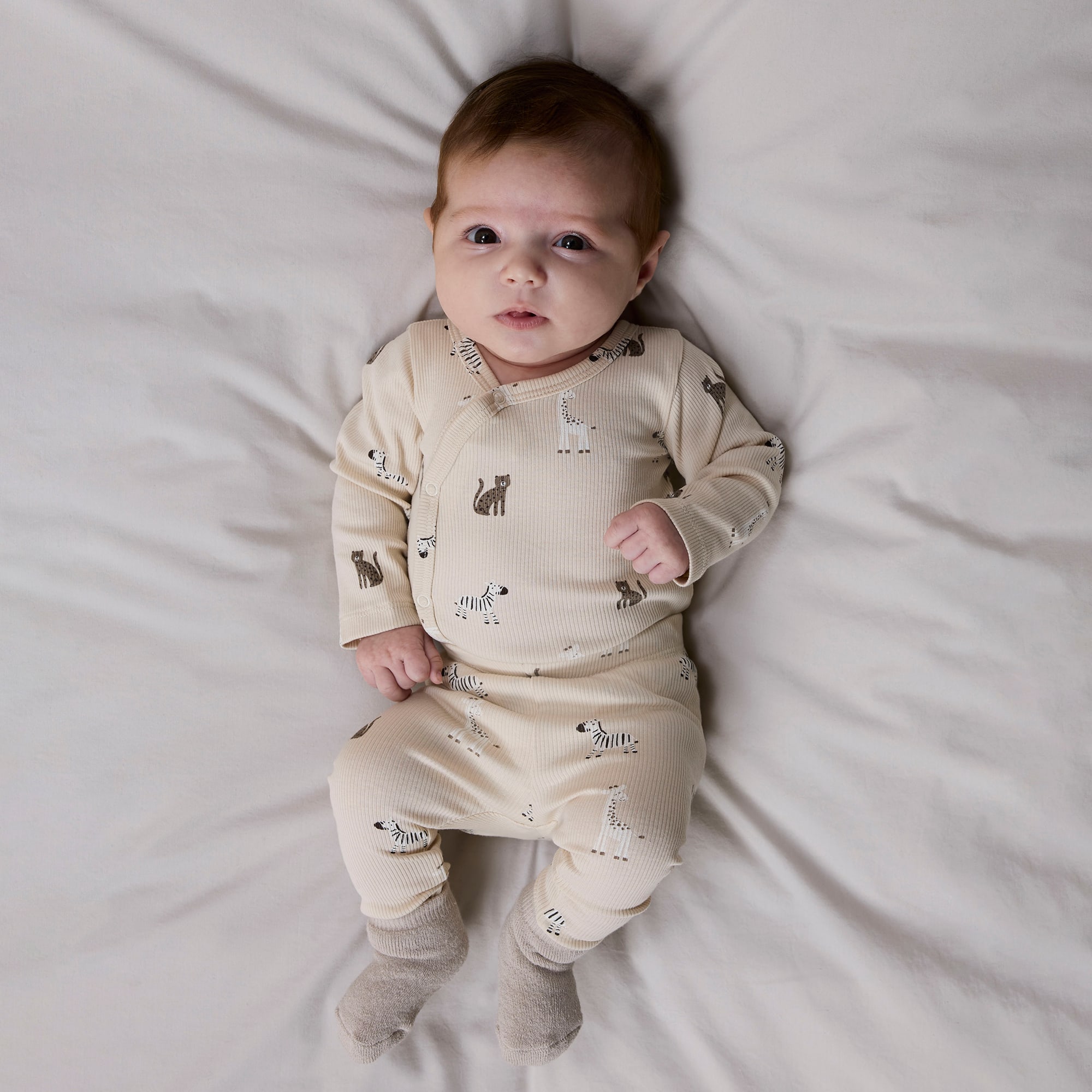 Leggings, name it, Beige – Besonderheit: elastisches Taillenbündchen