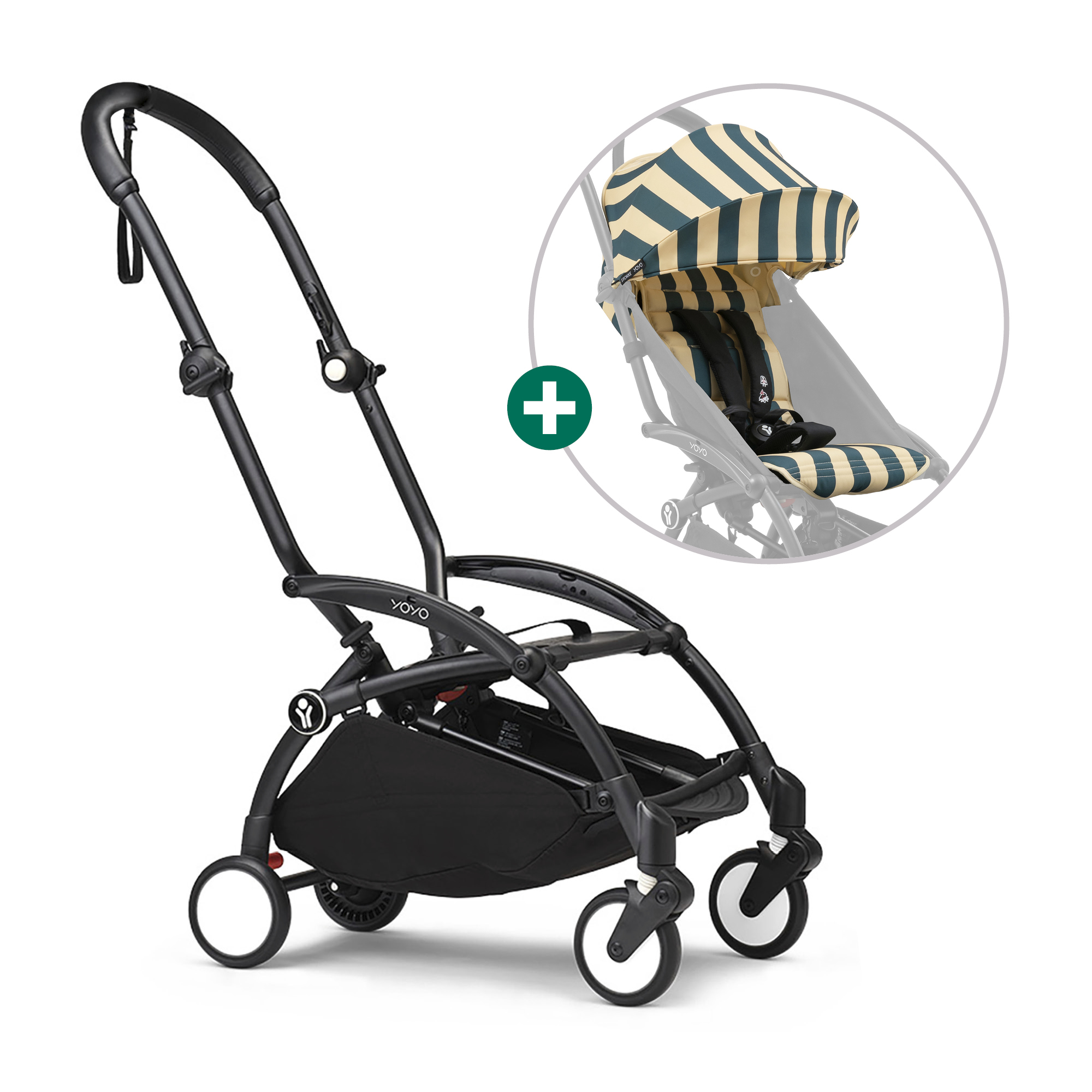 STOKKE, Blau – Besonderheit: Set bestehend aus Gestell und Textilset