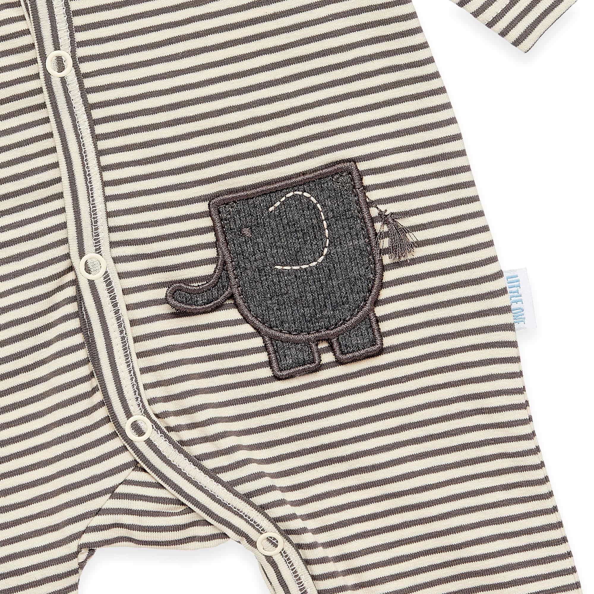 Schlafanzüge, LITTLE ONE, Grau – Produktansicht