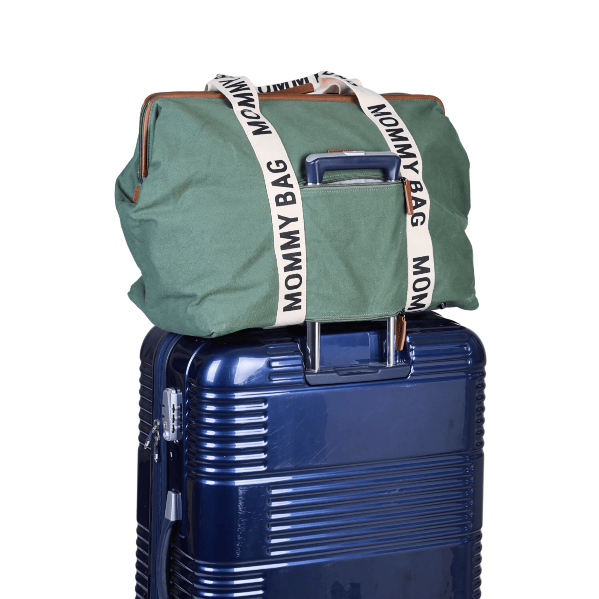Wickeltaschen, CHILDHOME, Grün – Produktansicht