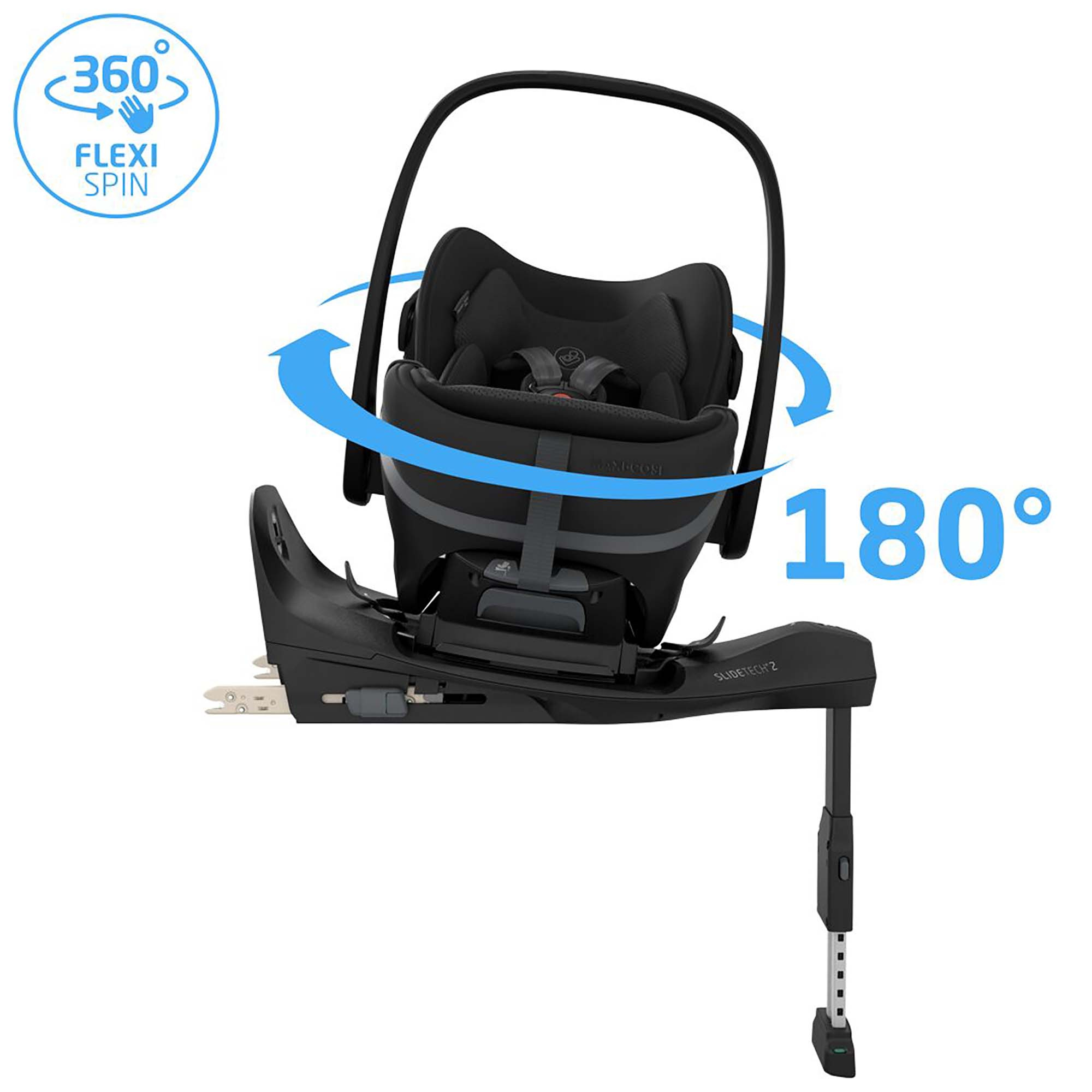 Babyschalen 0-13 kg, Gruppe 0+, MAXI-COSI Premium, Schwarz – Produktansicht
