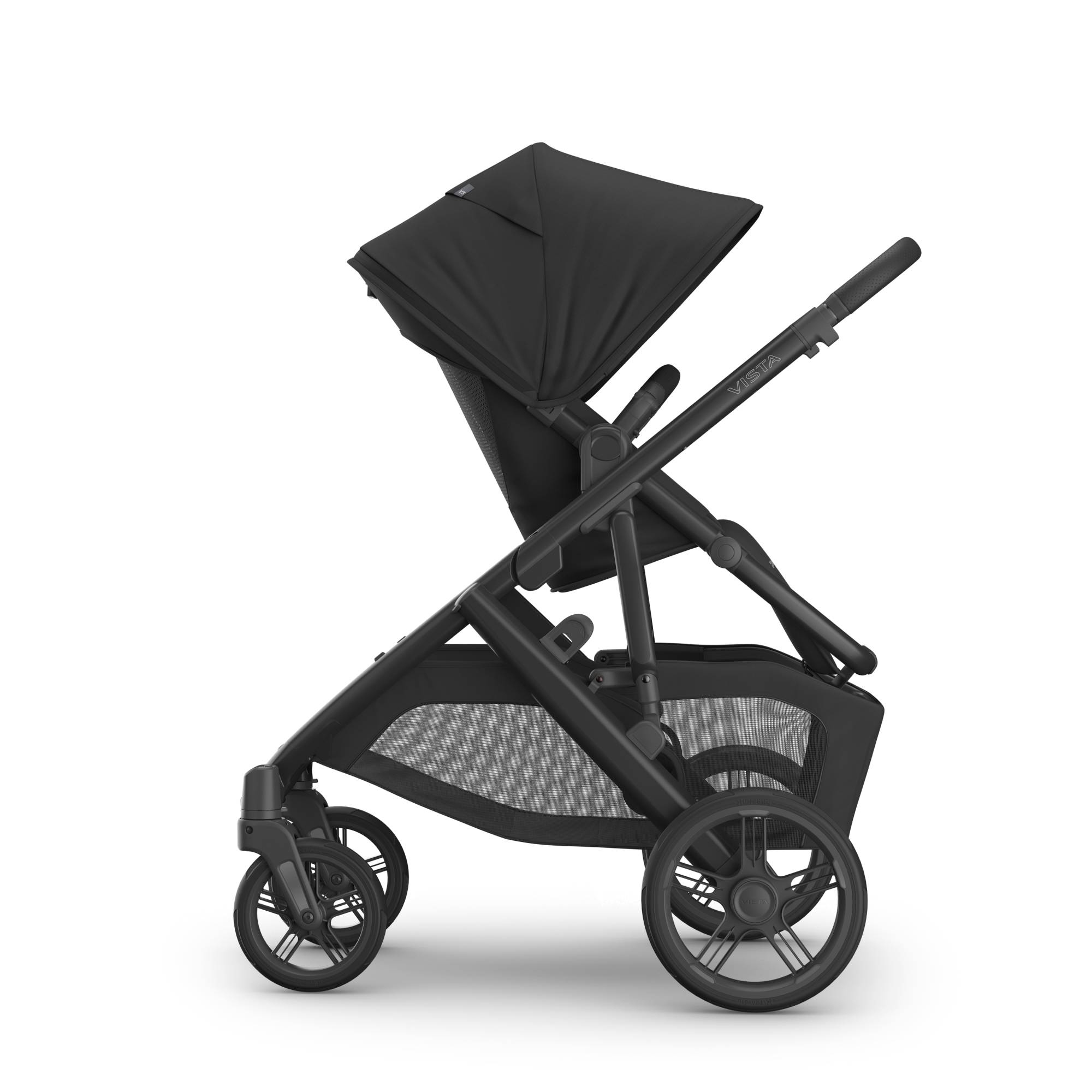 Kombi-Kinderwagen, UPPAbaby, Schwarz – Produktansicht