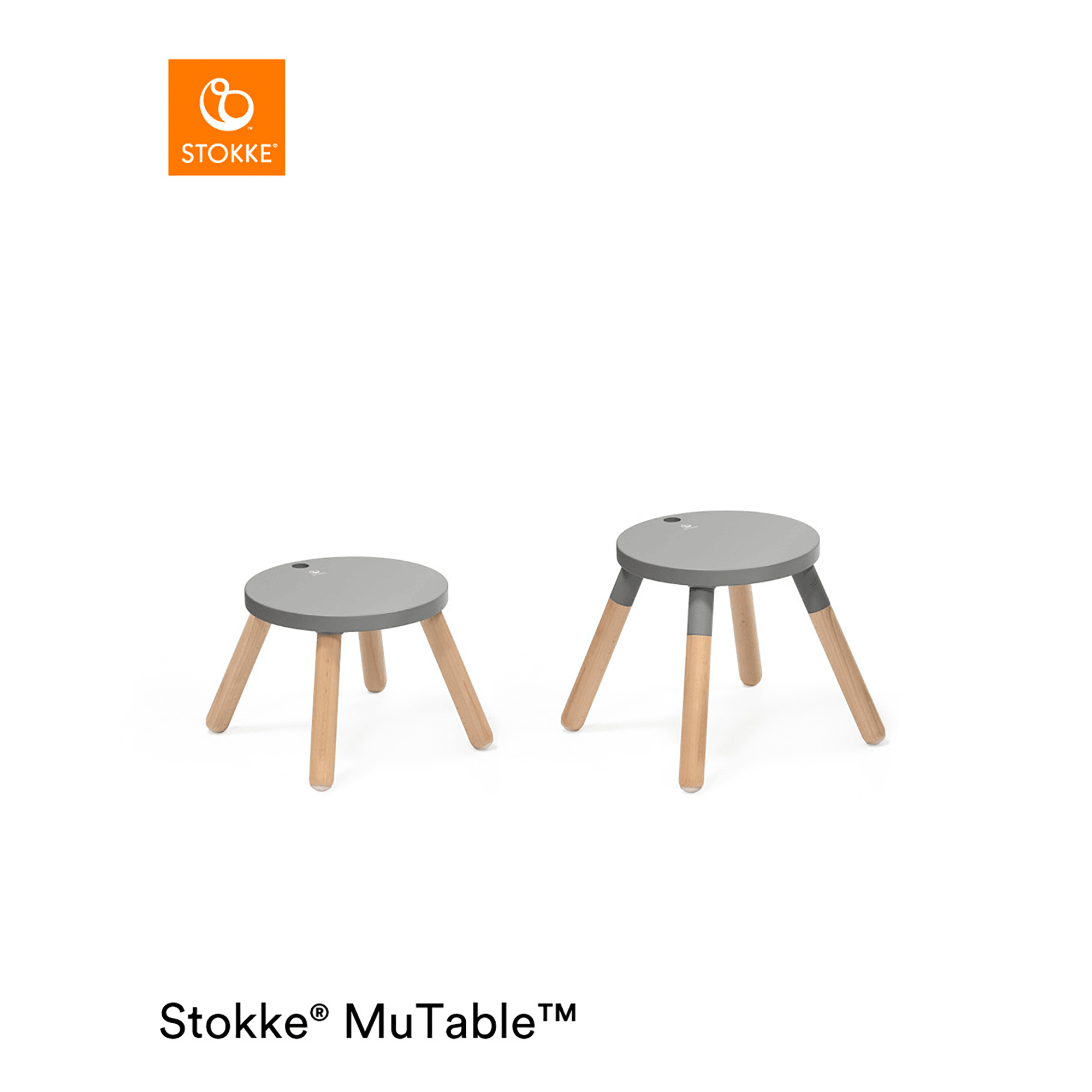 Kinderstühle & Kindersessel, STOKKE, Grau – Produktansicht
