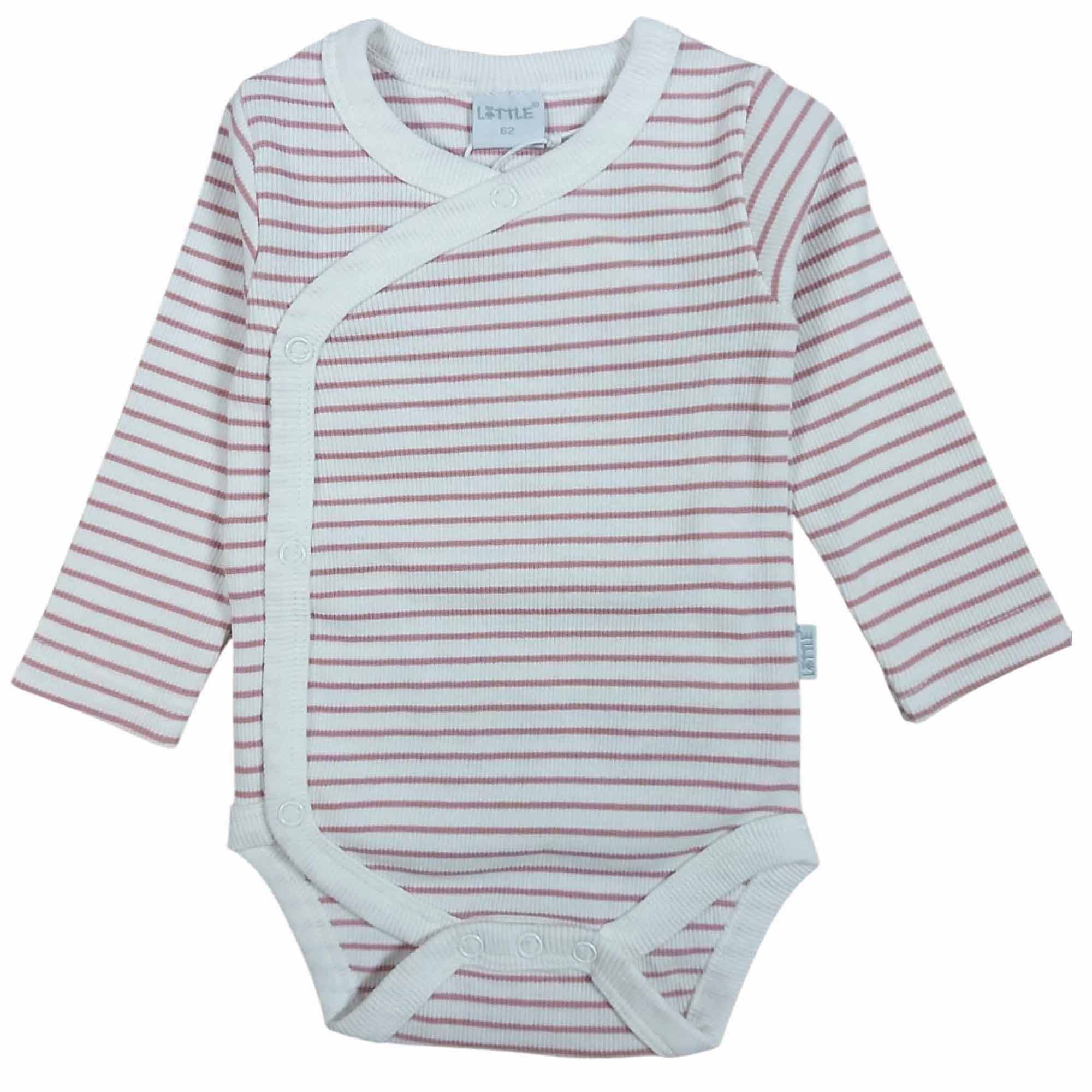 Wickelbodys, LITTLE, Rot – Besonderheit: aus 95% Baumwolle