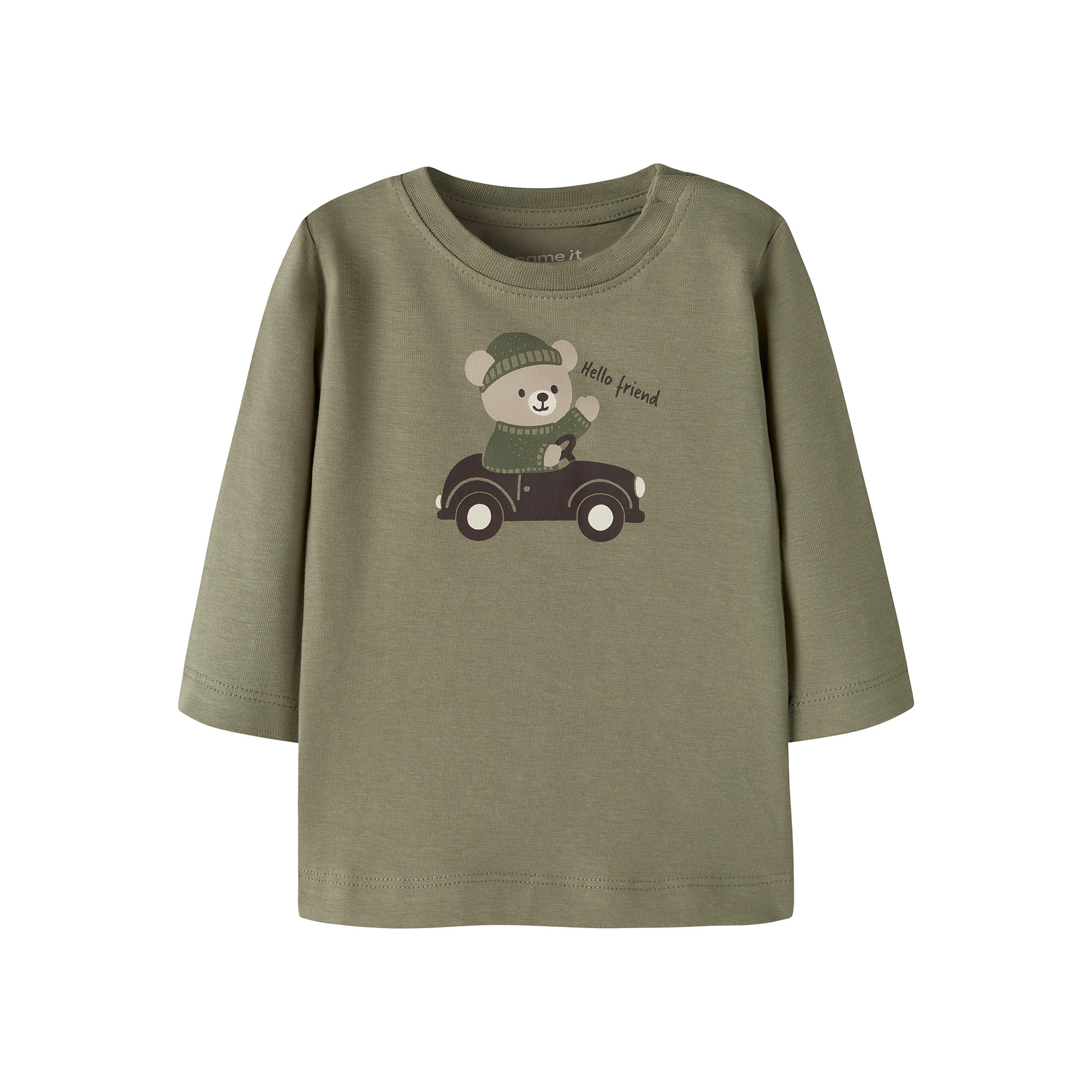 Langarmshirts, name it, Grün – Produktansicht